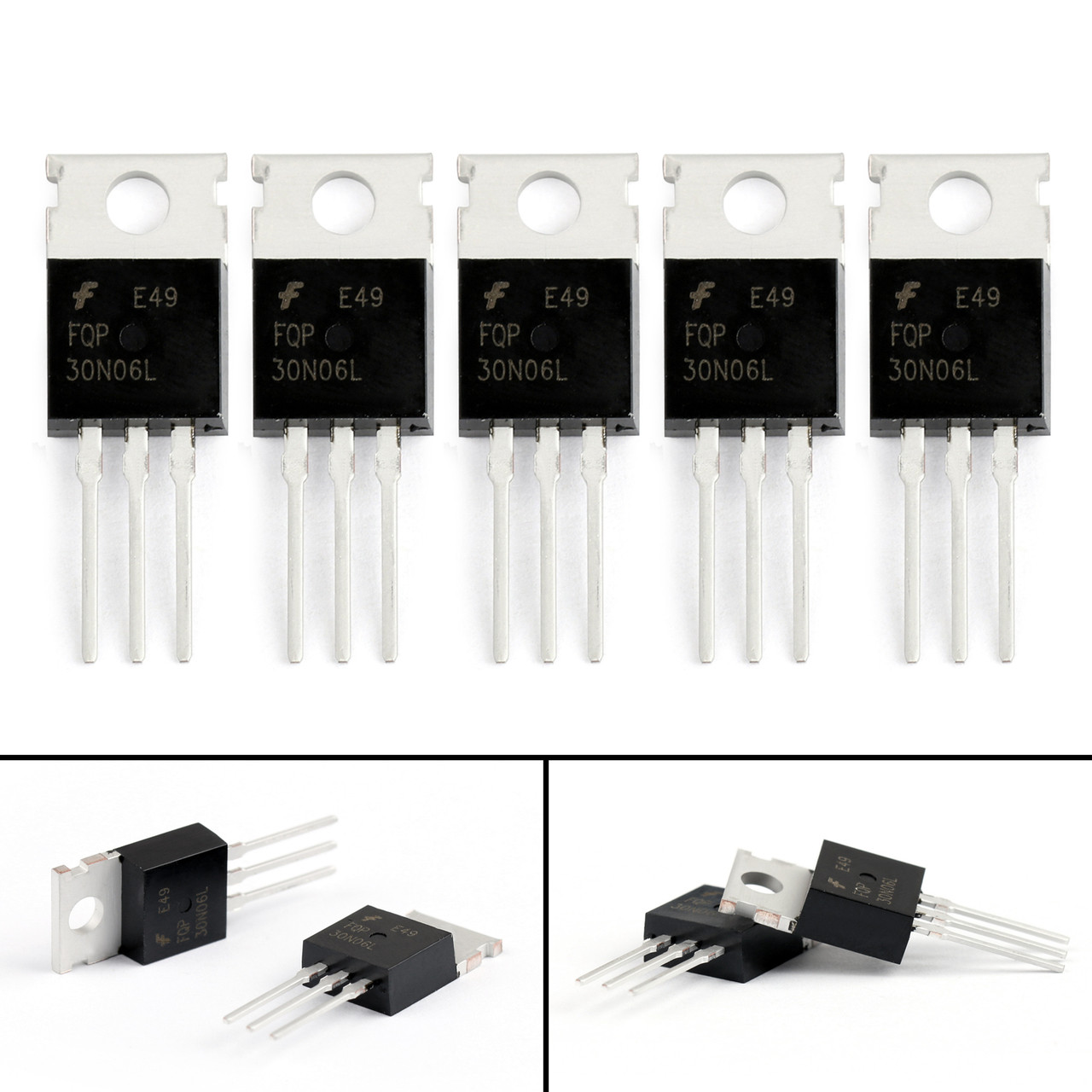 Mad Hornets 5PCS FQP30N06L FQP30N06 60V LOGIC N-Channel MOSFET TO-220