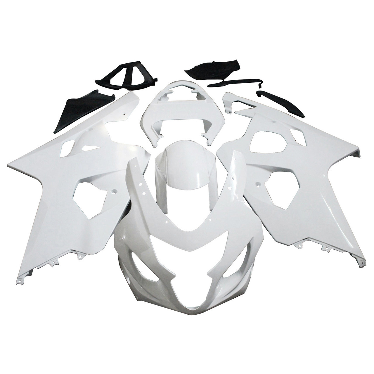 Fairings Suzuki GSXR 600 750 Lucky Strike Racing Primal only Unpainted (2004-2005) (Fairing-GSXR600750-0405-999)