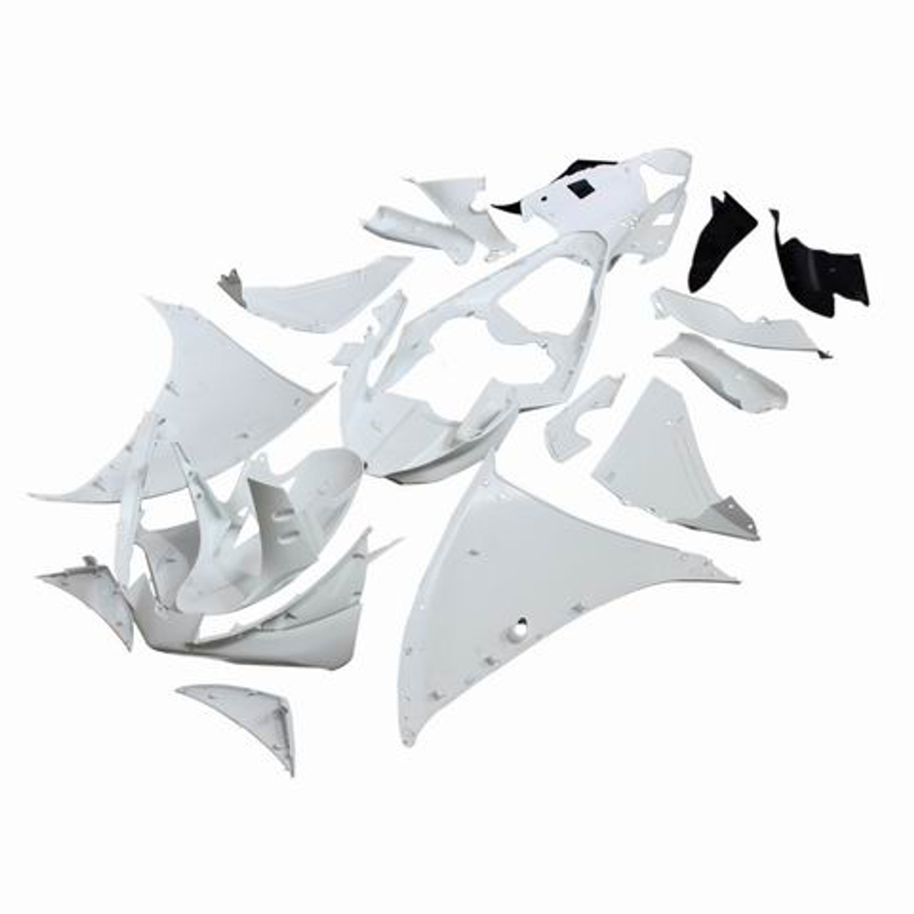 Fairings Yamaha YZF-R1 Motul R1 Racing Primal only Unpainted (2009-2012) (Fairing-R1-0910-999)