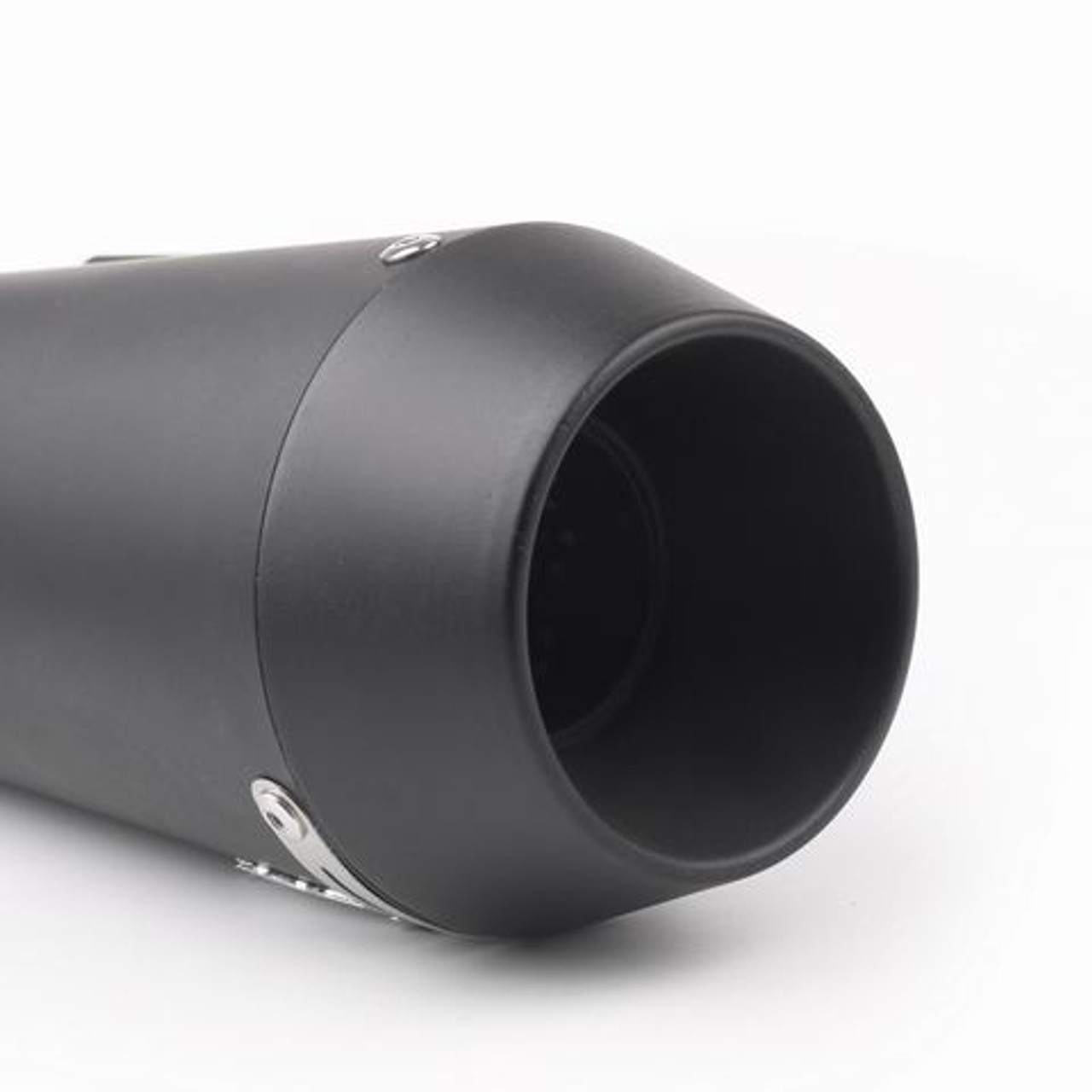 Exhaust Slip on Muffler Pipe For Harley Street 500/750 CC (15-17) Black (EXH-071-Black)