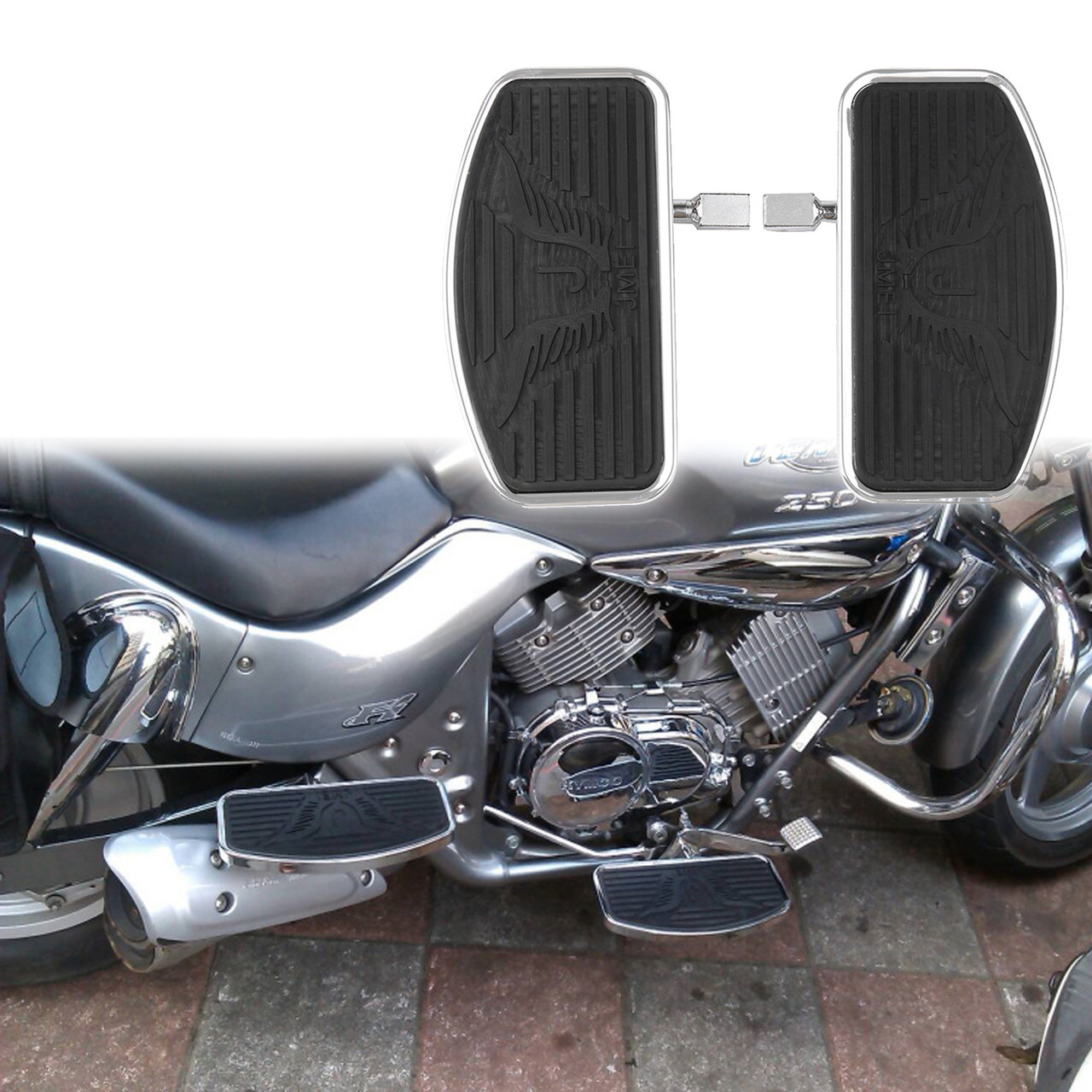 Front Floorboard Footboard For Suzuki Intruder Volusia 400 800