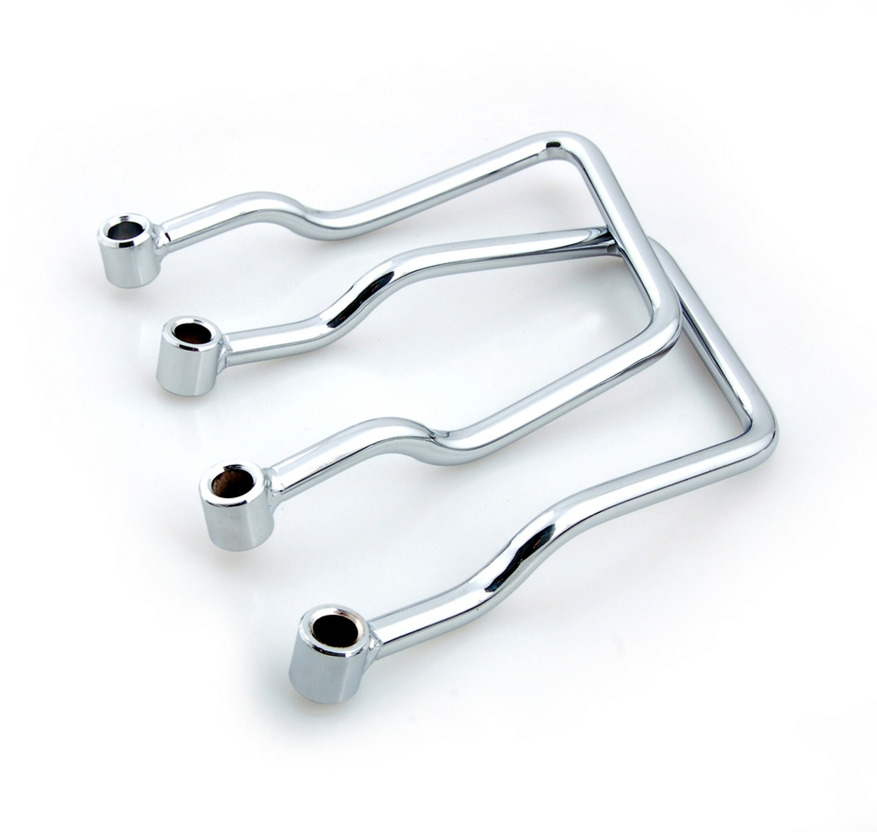 Saddlebag Support Bar For Honda MAGNA VF250 MAGNA VF750, Chrome (M502-005-Chrome)