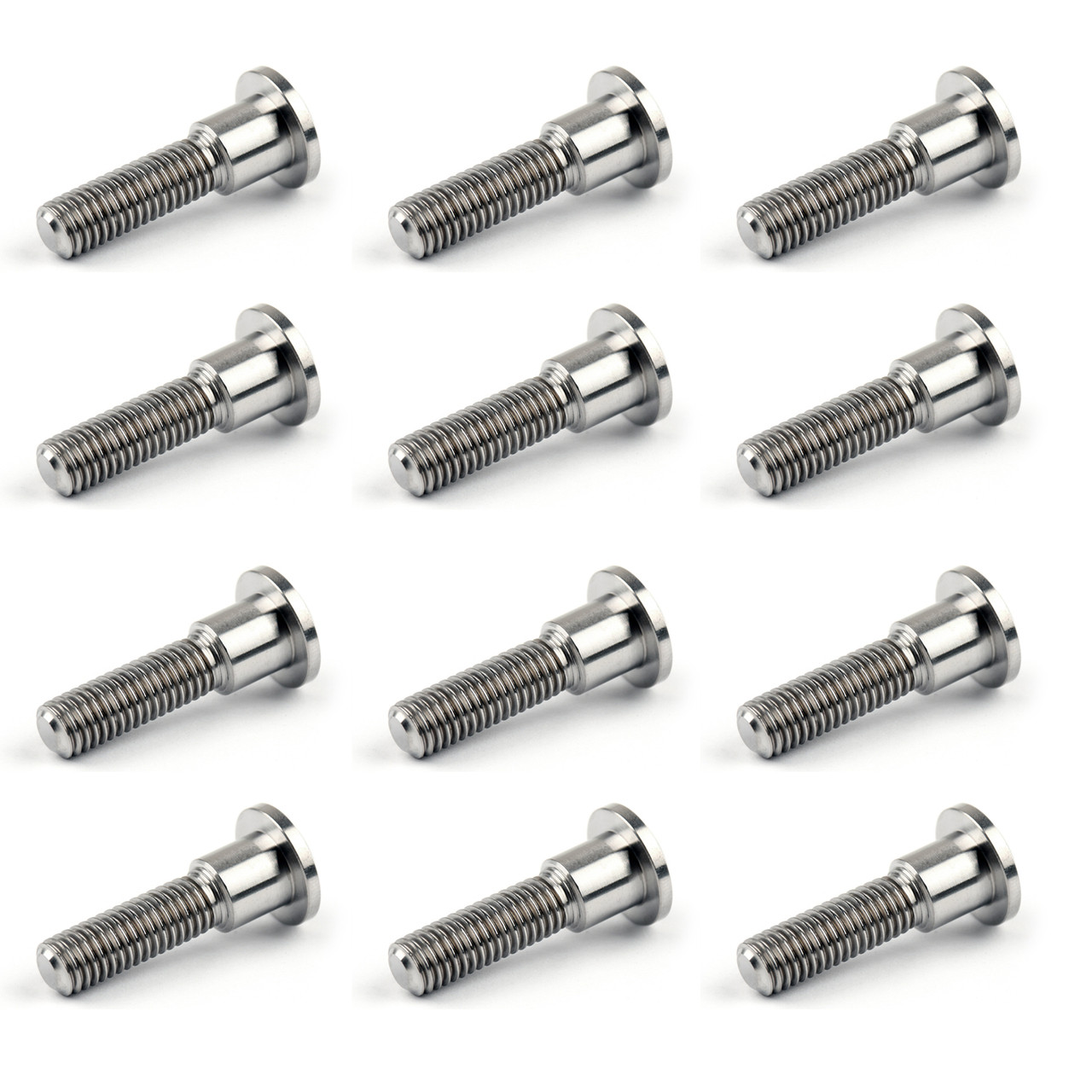 12pcs M8 x 33mm For Suzuki GSXR Disc Brake Rotor Bolt Titanium