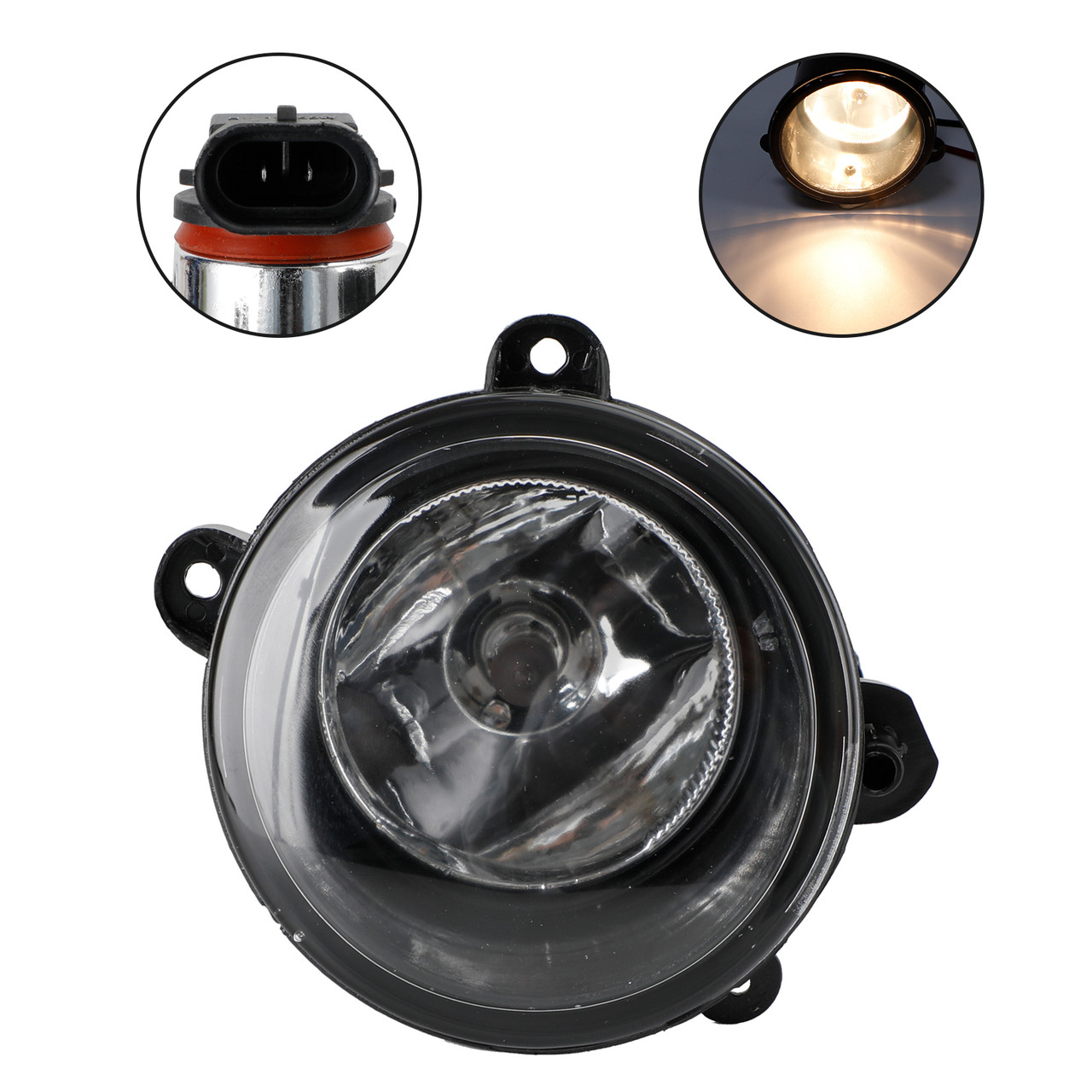 Front Right Fog Light Lamp For LAND ROVER Discovery 2 (03-04) DISCOVERY 3 LR3 (04-09) RANGE ROVER (06-09)