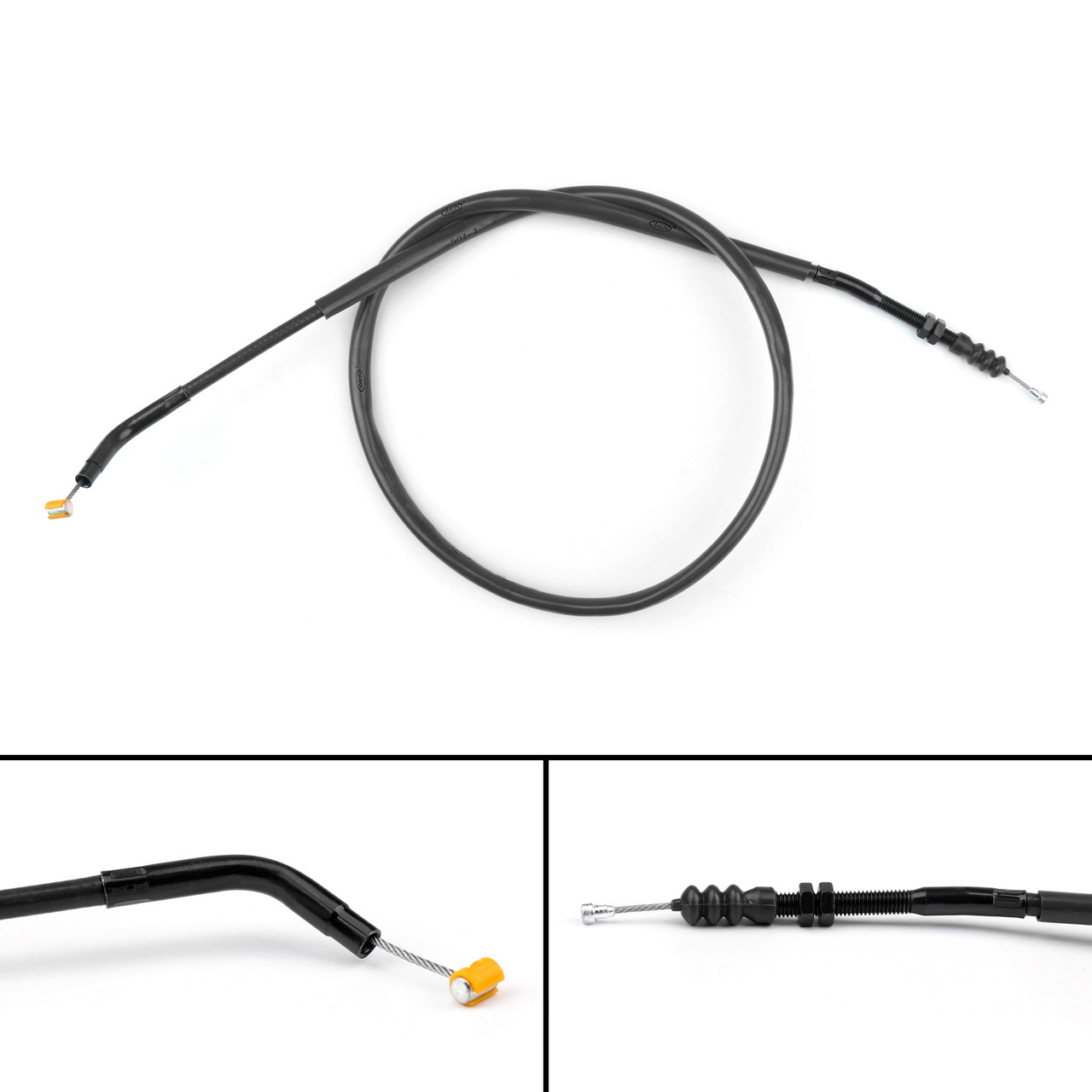 Clutch Cable Steel Wire Replacement For Kawasaki Z1000 (2010-2013) Black
