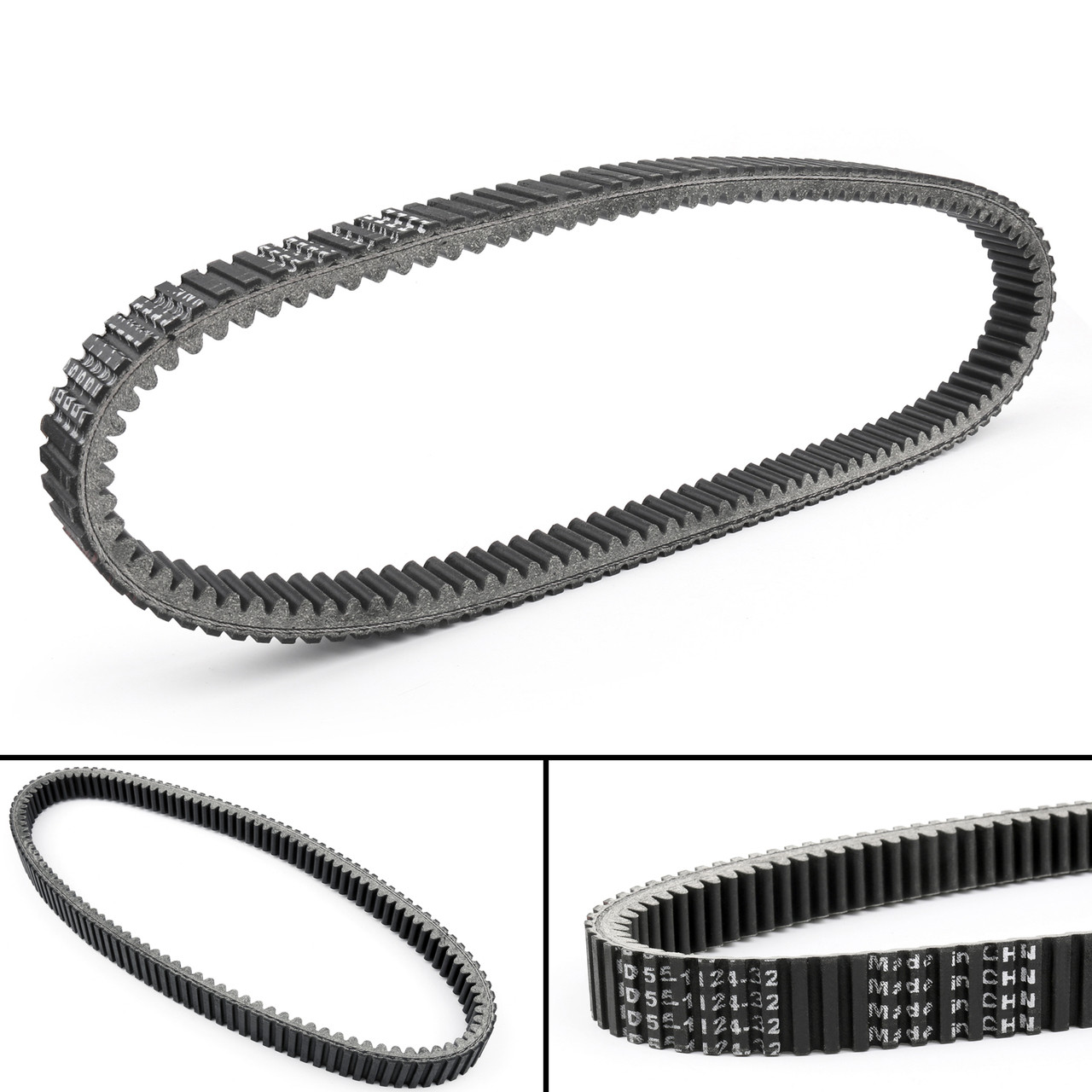 Drive Belt 59011-1078 For Kawasaki KAF950 Mule 2510 Diesel (00-02) 3010 Diesel 4X4 (03) Black