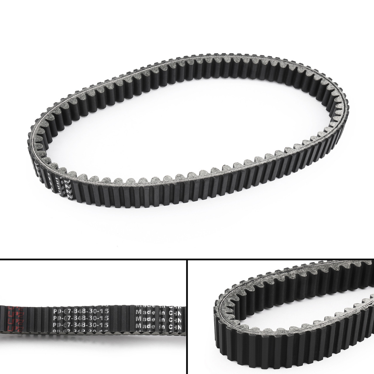 Drive Belt For Suzuki Twin Peaks 700 (04-06) Black