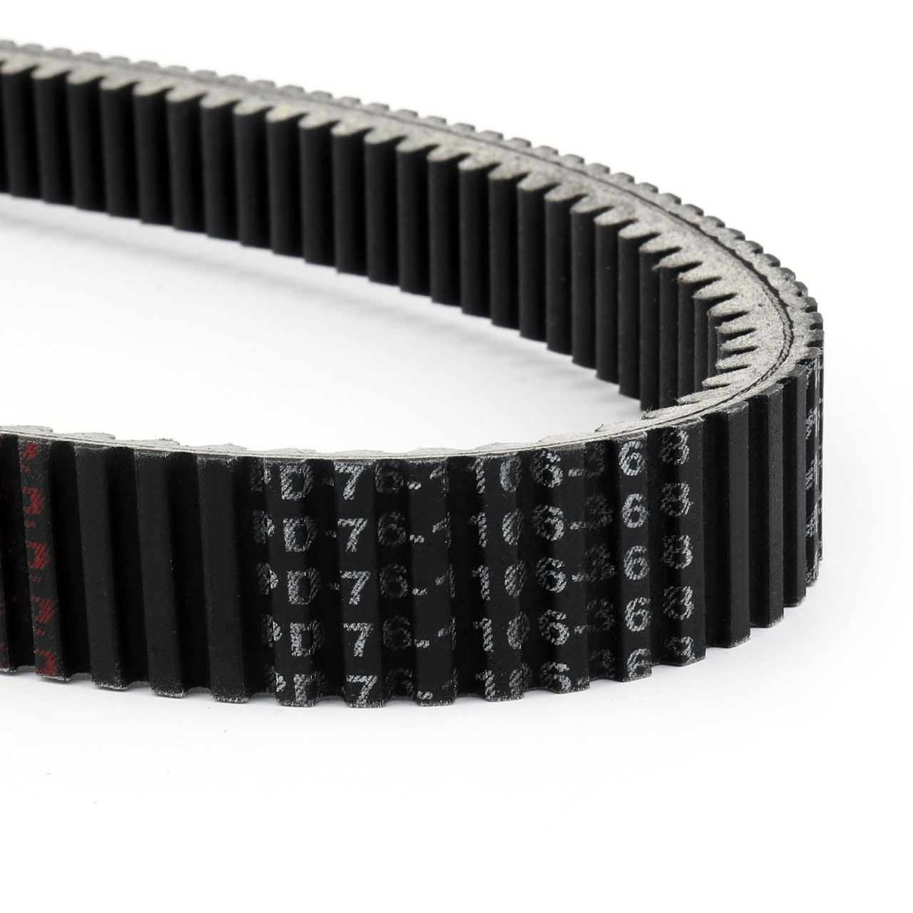 Drive Belt 0627-066 For Arctic Cat AC 600 Sno Pro, Cat Bearcat, TZ1 Turbo LXR, Cat Z1 Turbo, Black