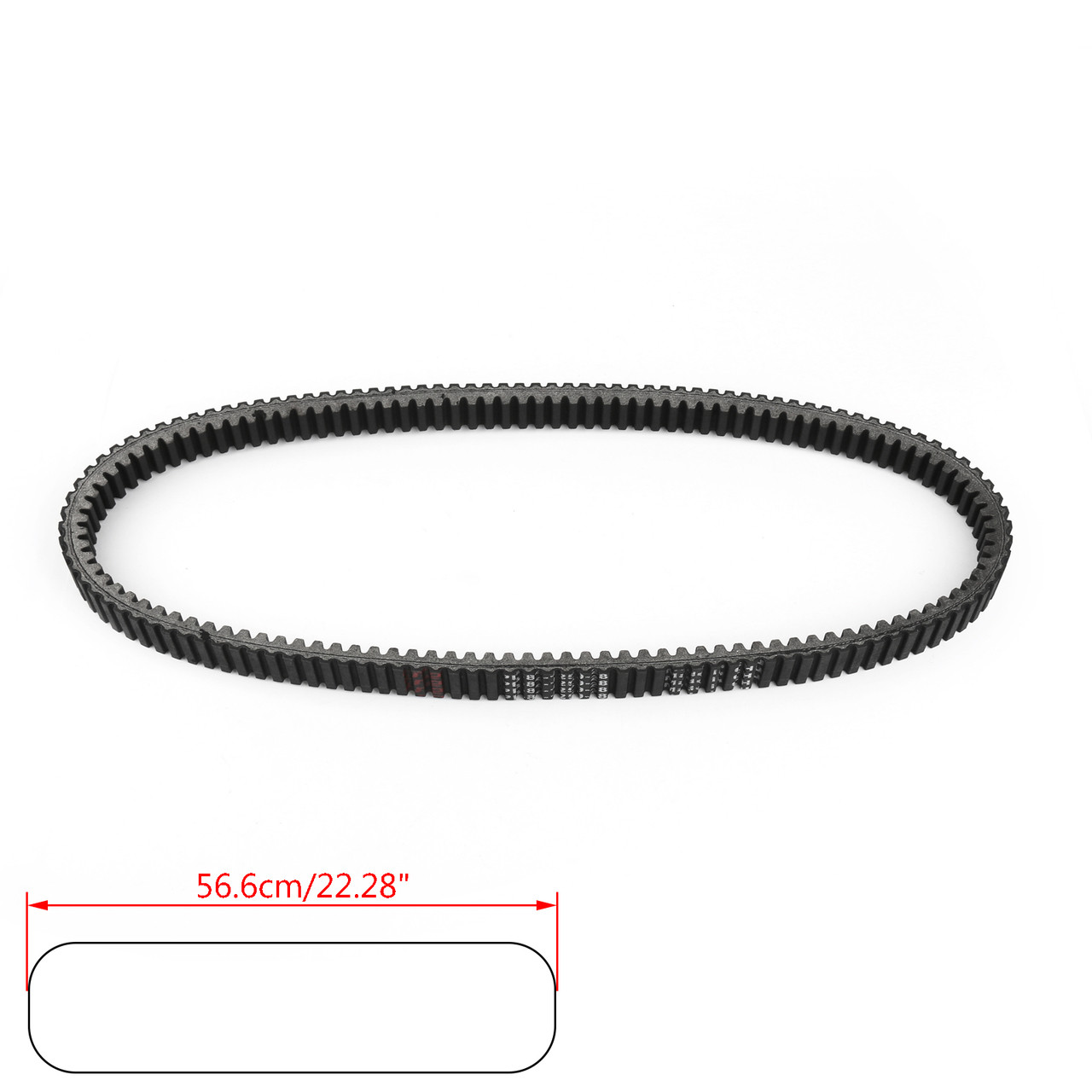 Cinghia Di Trasmissione 23100-MCT-003 Per Honda Silver Wing – Adatta A FJS600, FSC600 (2001-2015), In Fibra Aramidica
