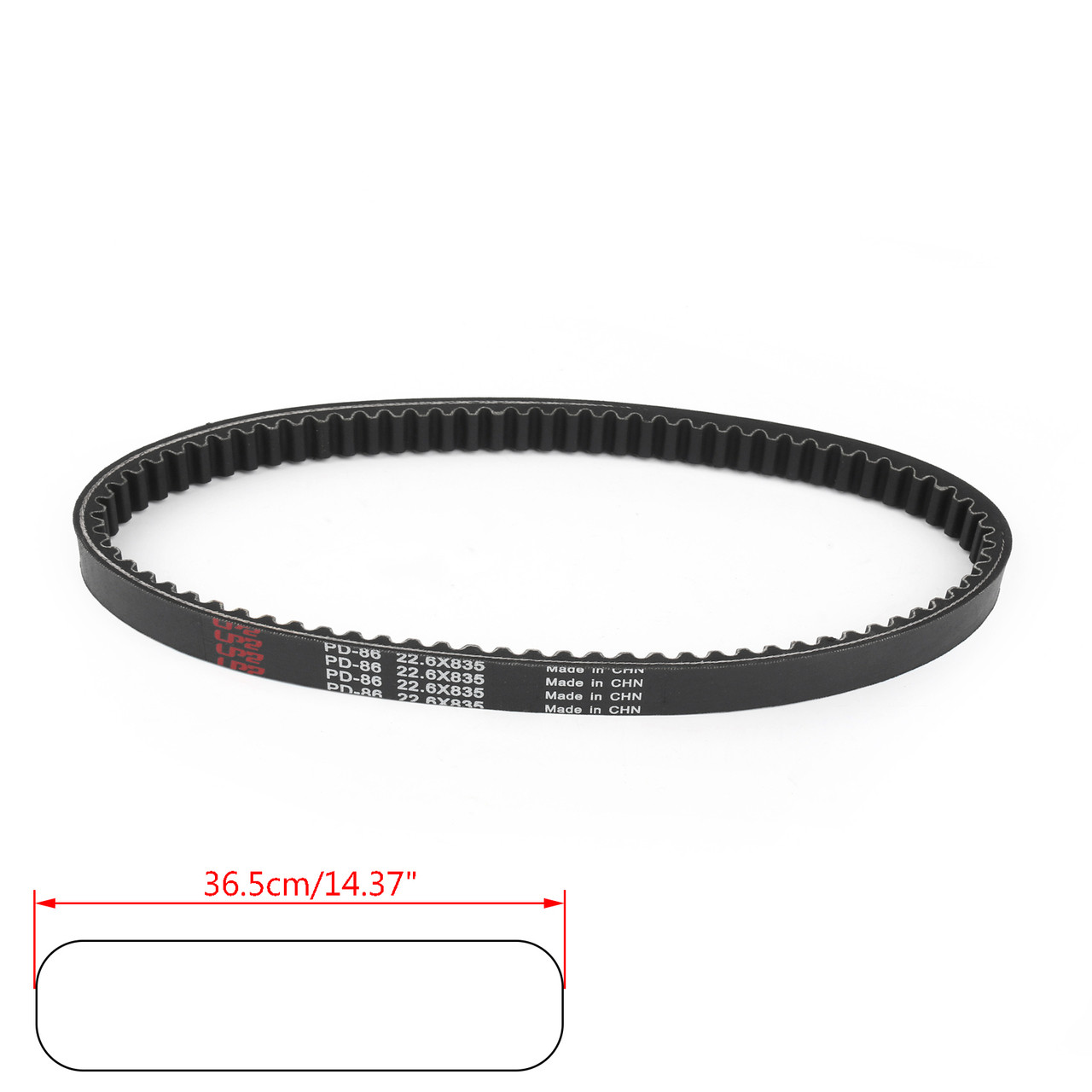 Drive Belt For Peugeot Geopolis 250 Executive RS Premium, Urban 250,  Satelis 250 ABS RS, Geopolis 300 Style, Black - Mad Hornets