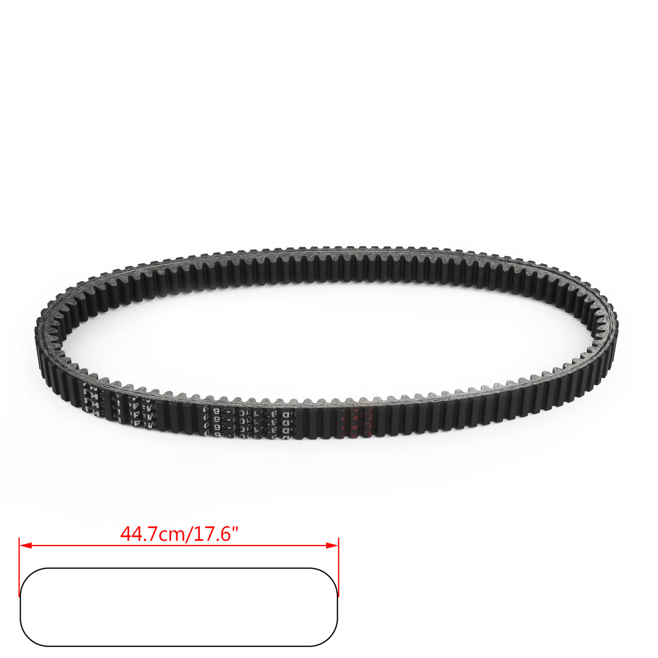 Drive Belt For Aprilia Atlantic 500 (01-04) Black