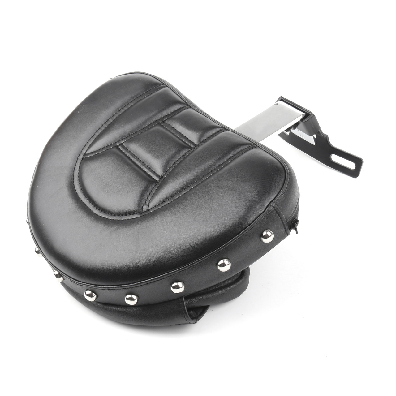 Driver Seat Rider Backrest Pad For Harley Fatboy FLSTF Heritage