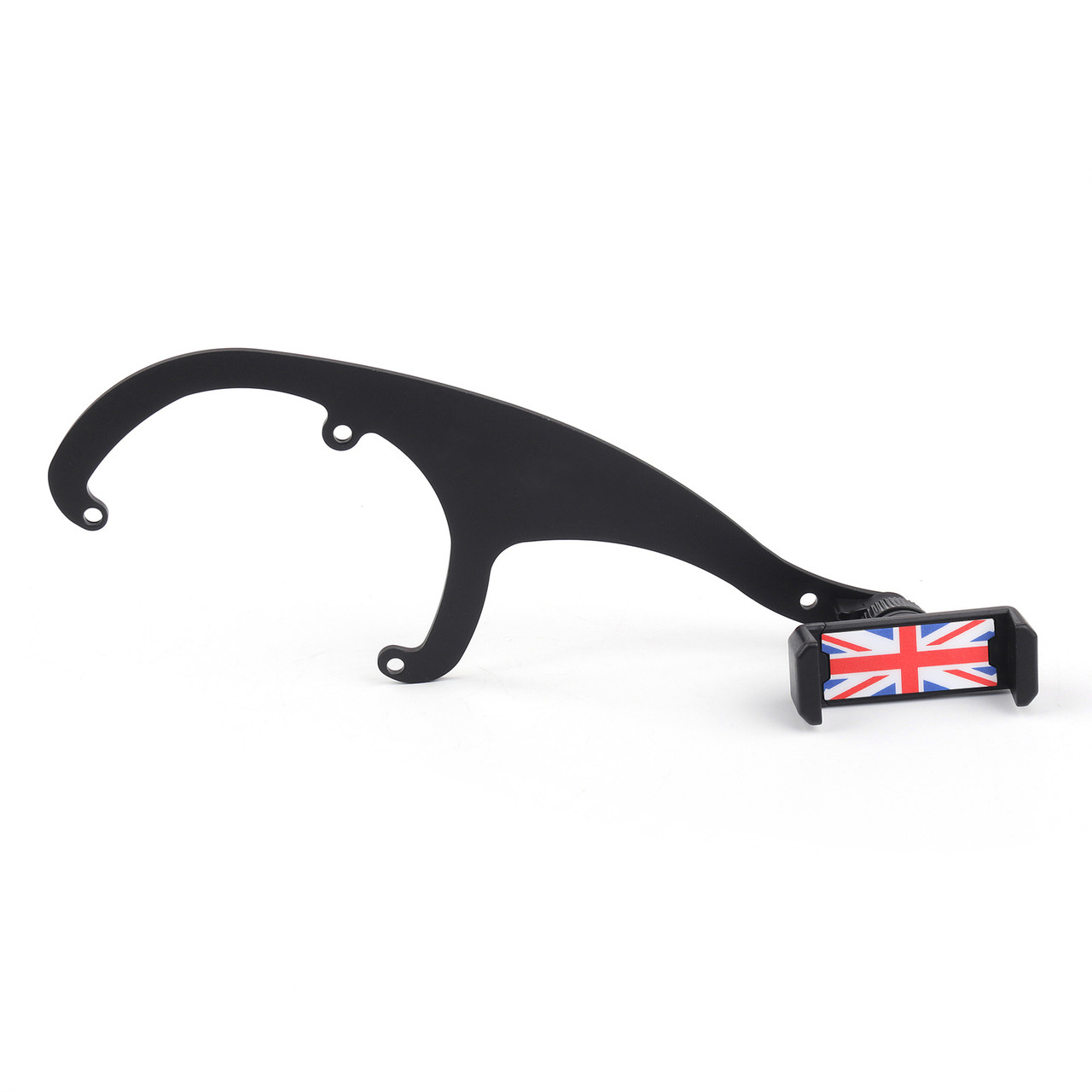 360 Rotation Car Phone Mount Cradle Holder Stand For Mini Cooper R55 R56, Red Union Jack