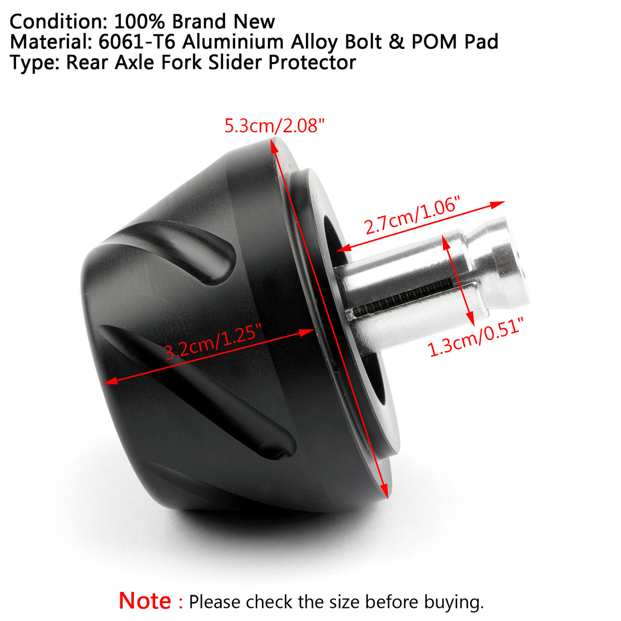 1Final Rear Housing Kardan Crash Slider Protect Für BMW R1200GS LC 13-18 ADV BLE
