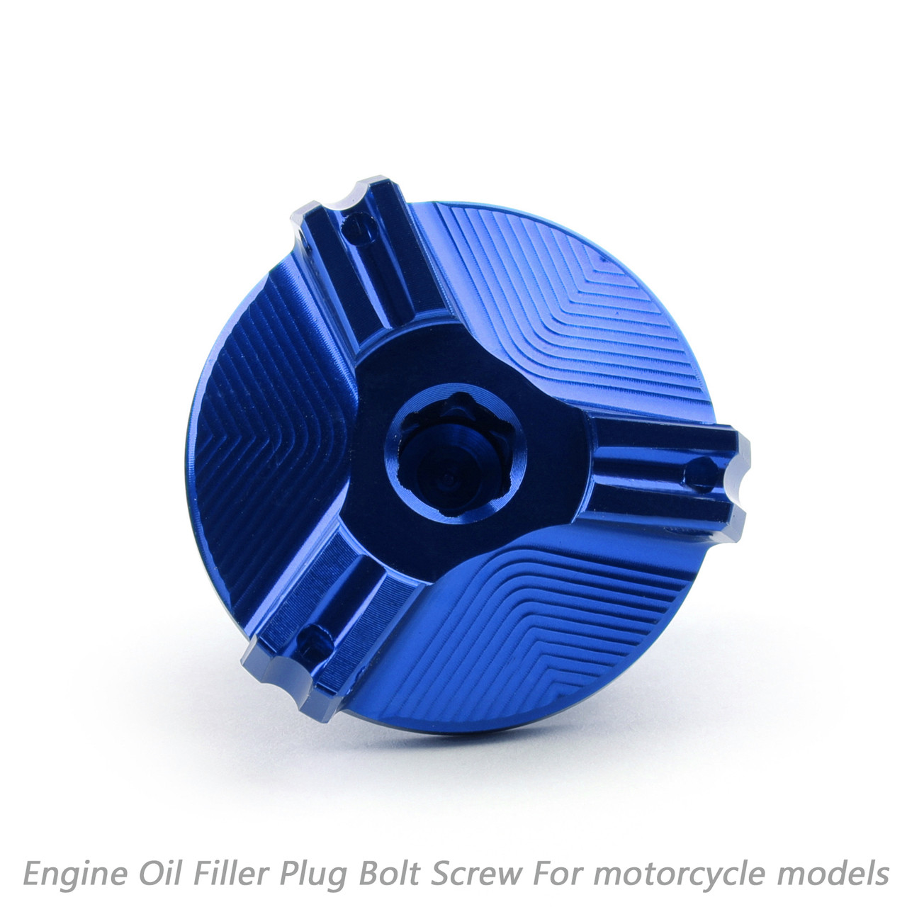 M20 Engine Oil Filler Plug Fill Cap Screw For Ducati 899 1199 1299 PANIGALE XDIAVEL S HYPERMOTARD SP 796 MONSTER 696 796 1100 EVO SCRAMBLER Blue