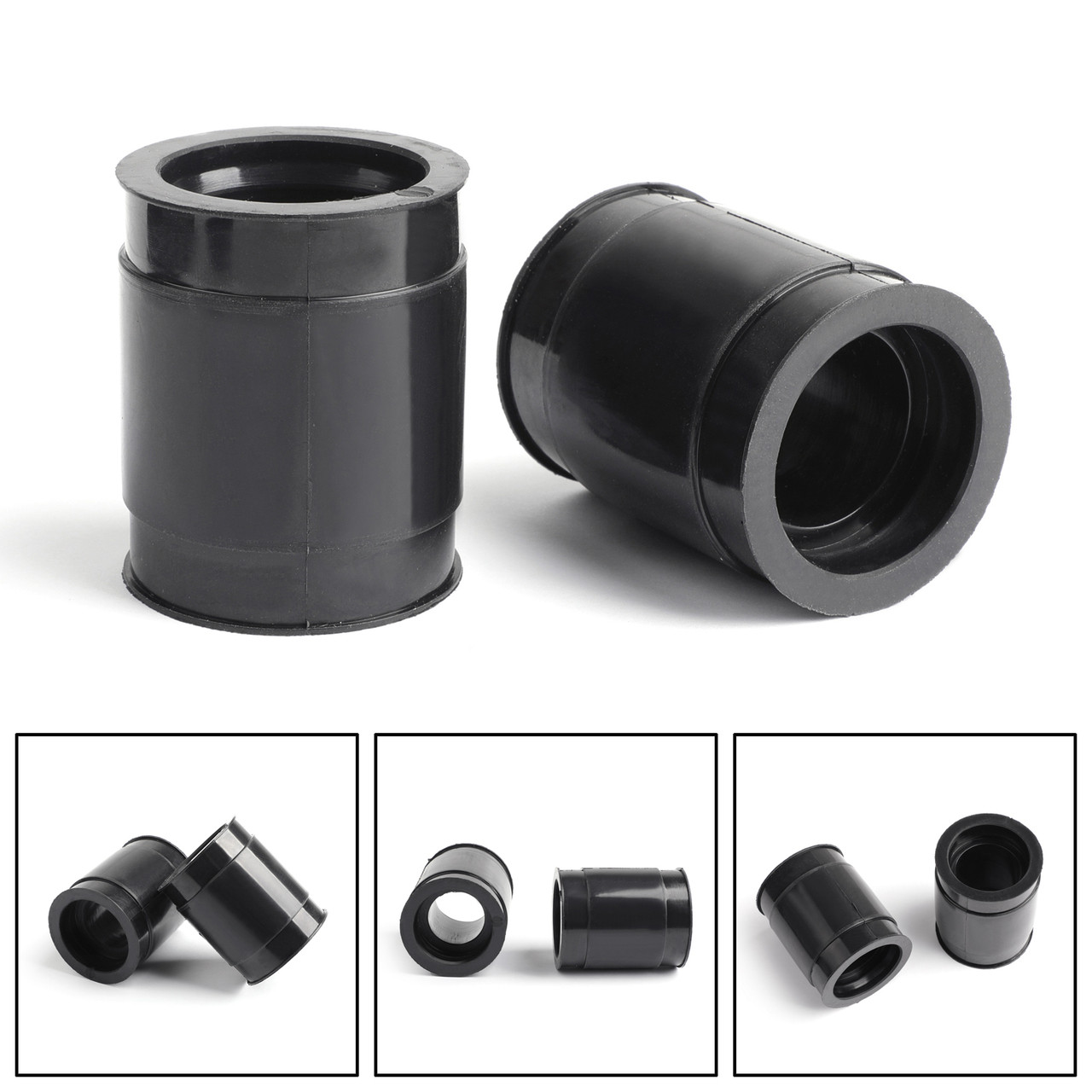 にの Intake Carburetor Boot For Kawasaki Ninja EX250 ZZR250 GPX250R