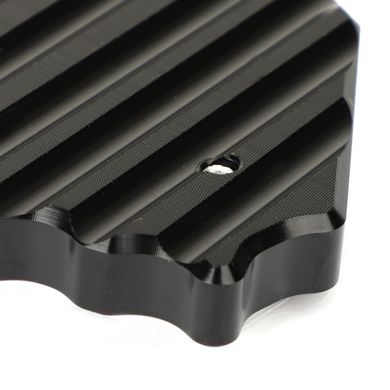 CNC Kickstand Sidestand Stand extension enlarger pad For BMW S1000XR 2015-2017 Black