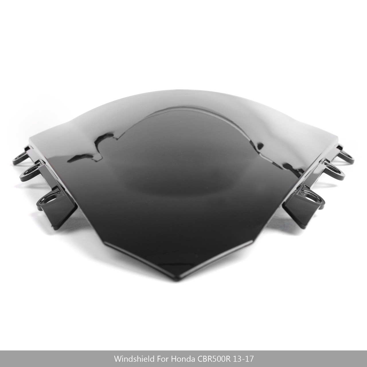 1 piece ABS Windscreen Windshield for Honda CBR500R 2013-2017 Black