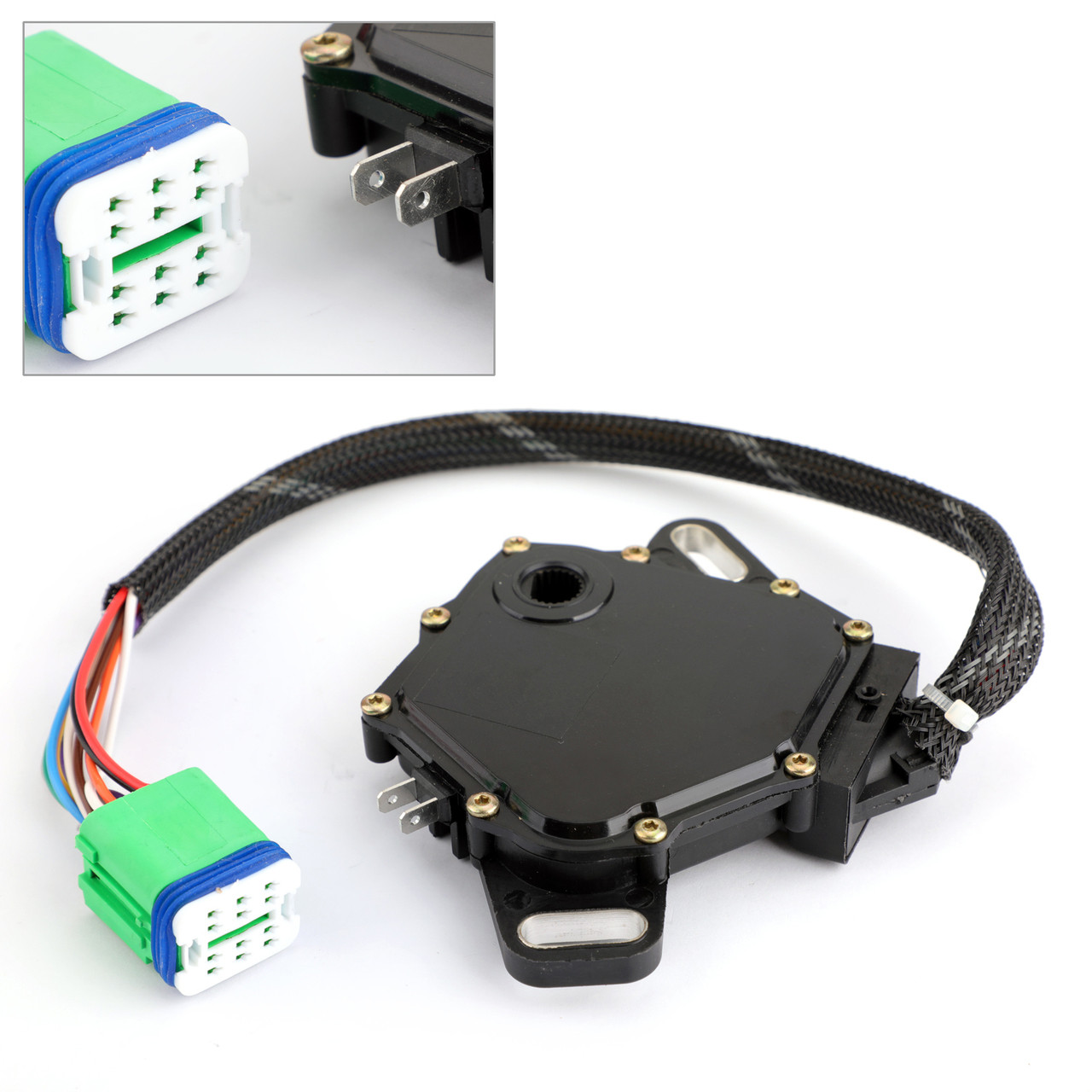 Auto Transmission MPLS Neutral Switch Fits Peugeot 207 307 Citroen C4 C5 AL4 Black