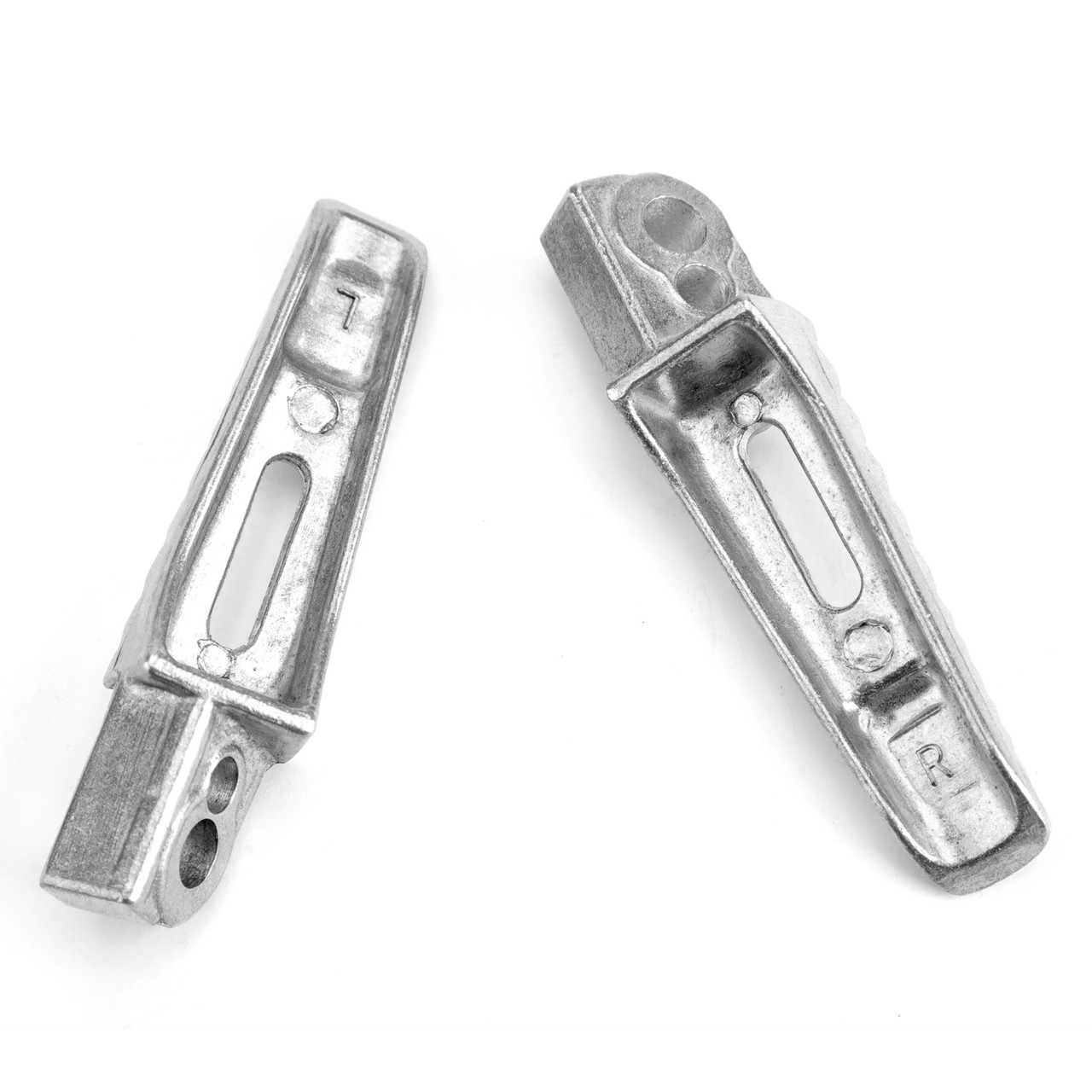 Rear Foot Peg Footrest For Suzuki GSXR600 GSXR750 06-14 GSXR1000 05-14 Silver