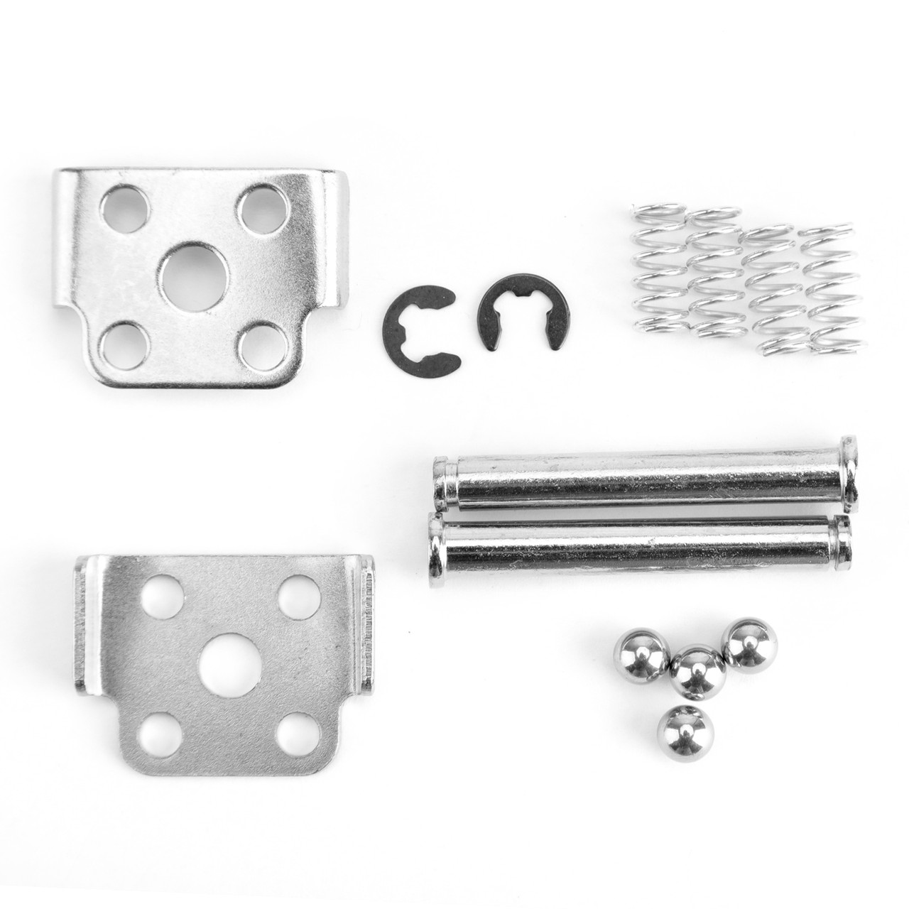 Rear Foot Peg Footrest For Kawasaki EX250 NINJA 250 EX300 NINJA 300 13-15 Silver