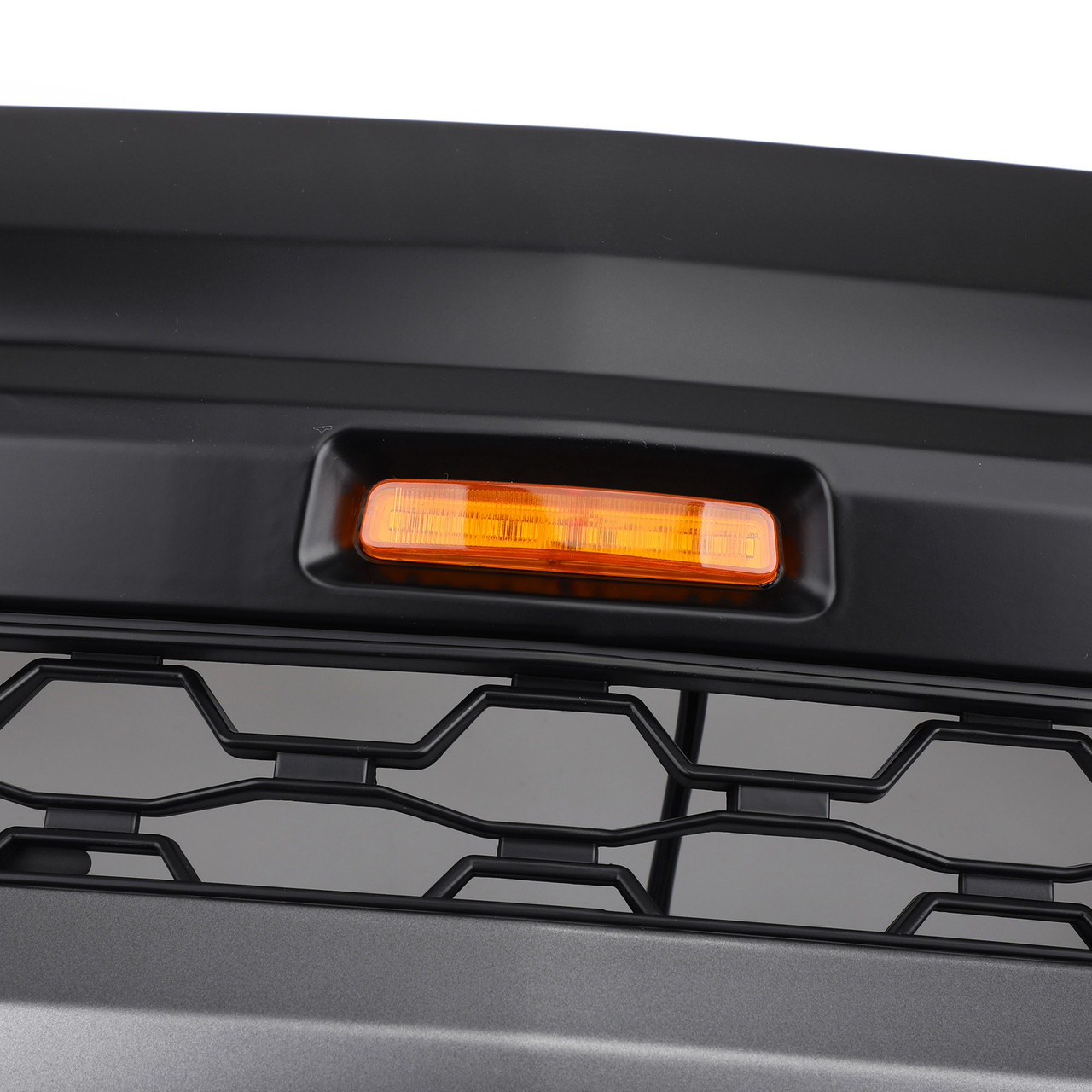 LED Front Grille For Chevrolet Silverado 1500 2016 2017 2018 Black