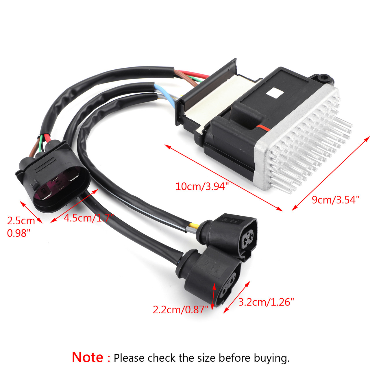 Engine Cooling Fan Control Unit Module 8K0959501G For Audi Q3 Q5 A4 A6