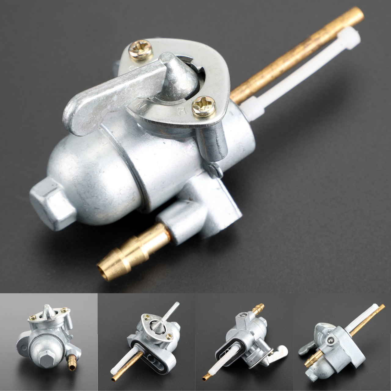 Fuel Cock Petcock Valve Tank Switch with Knob for Honda Trx350 Rancher 2000-2003