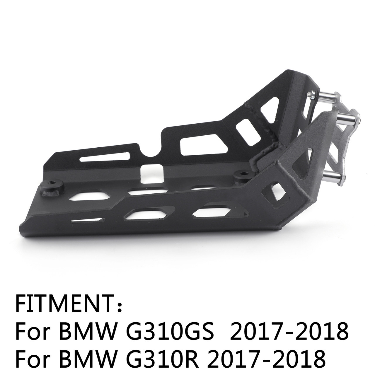 Bash Skid Plate Engine Guard Protector for BMW G310GS G310R 17-20 Black