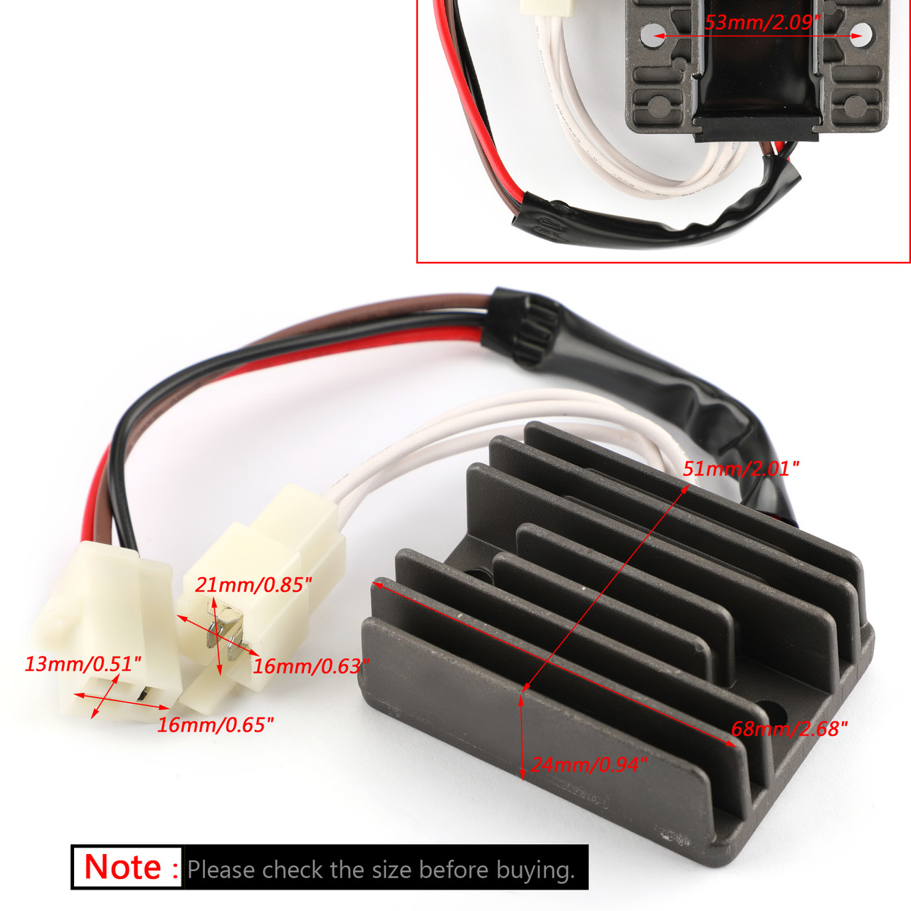 Voltage Rectifier Regulator For Yamaha TZR125 87-94 RD125LC 82-84