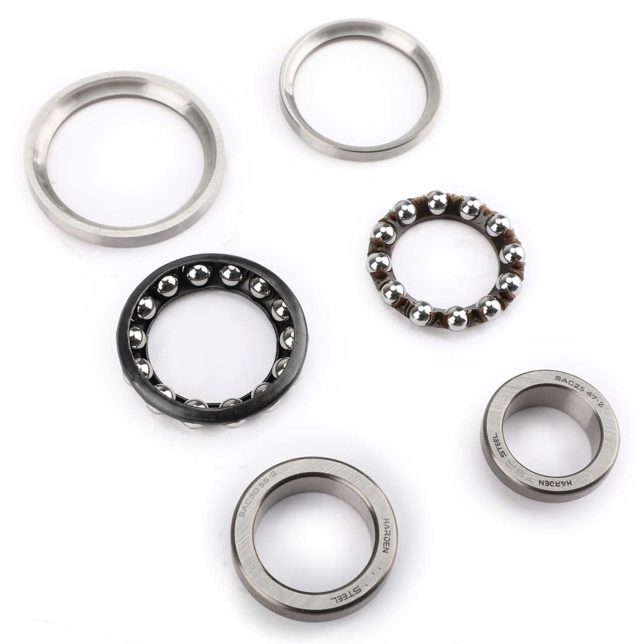 Steering Stem Bearing Seal Kit for Yamaha FZ07 FZ-07 FZ09 MT 03 07