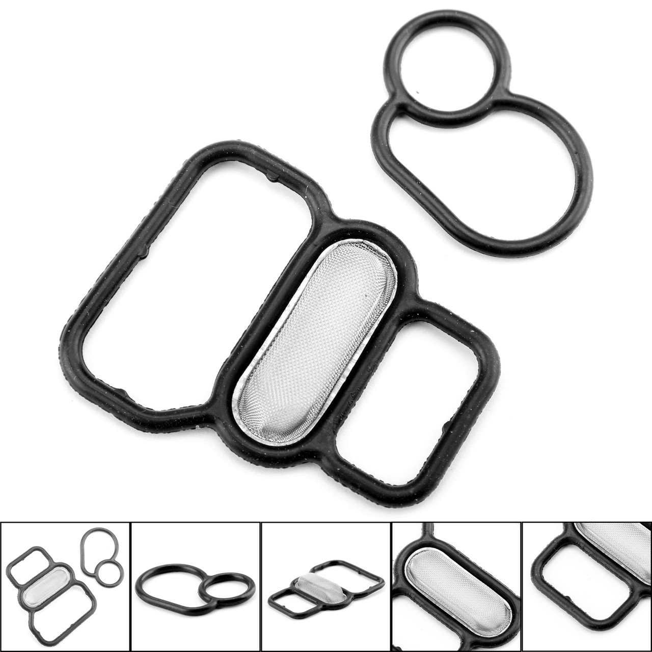 Upper & Lower VTEC Solenoid Spool Gasket Filter Seal Kit 15825-P2M