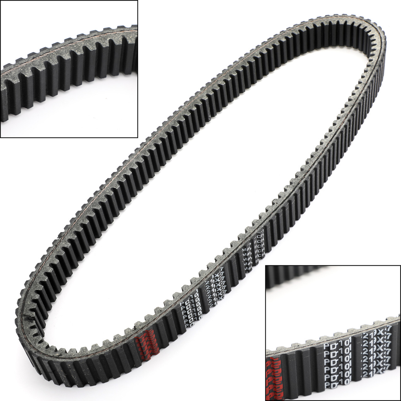 Drive Belt For Arctic Cat 440 Sno Pro 2006 660 Wide Track Bearcat Widetrack Turbo 06-08  Sno Pro 600 2013 Black