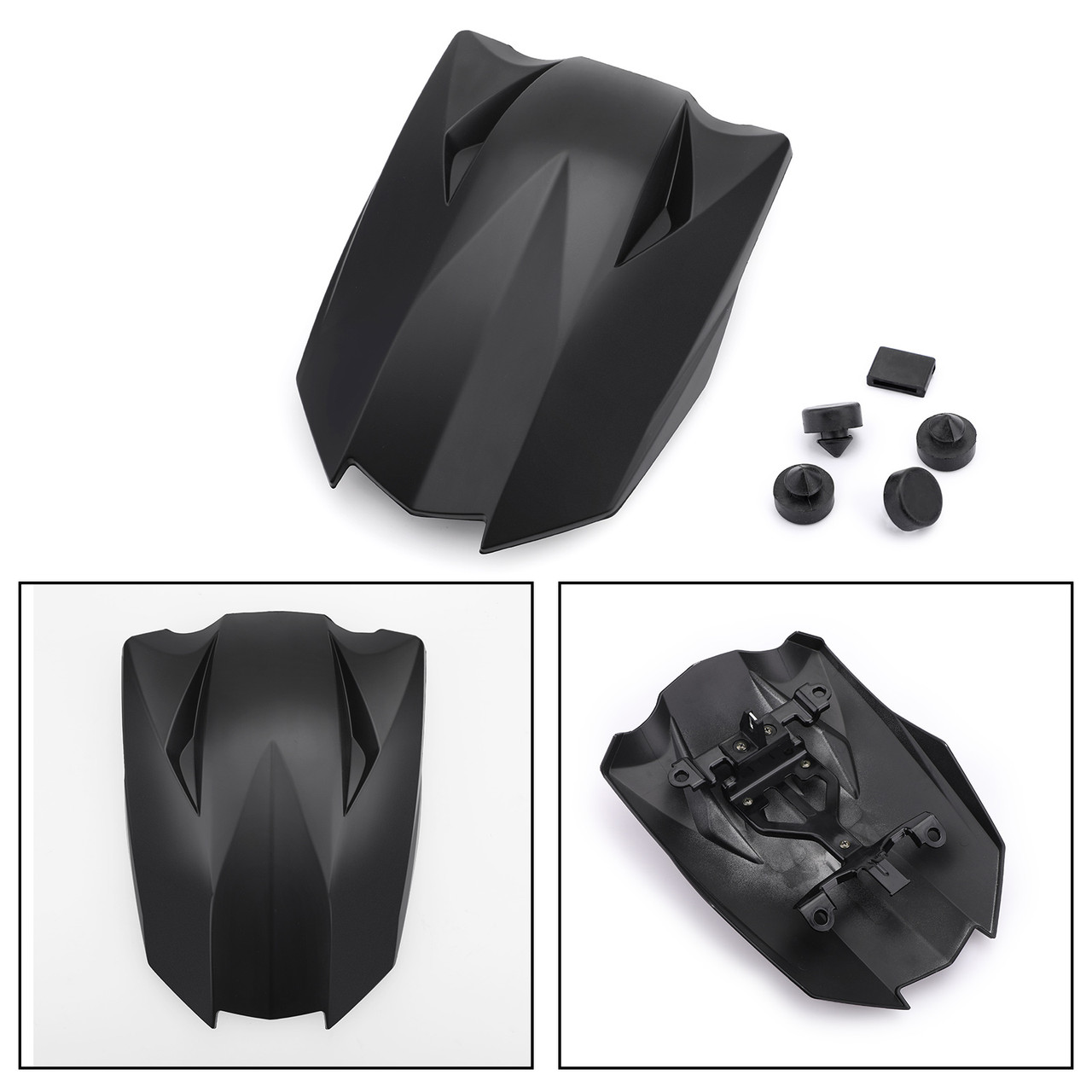 ABS plastic Rear Tail Solo Seat Cover Cowl Fairing For Kawasaki Z1000SX 10-23 Mblack