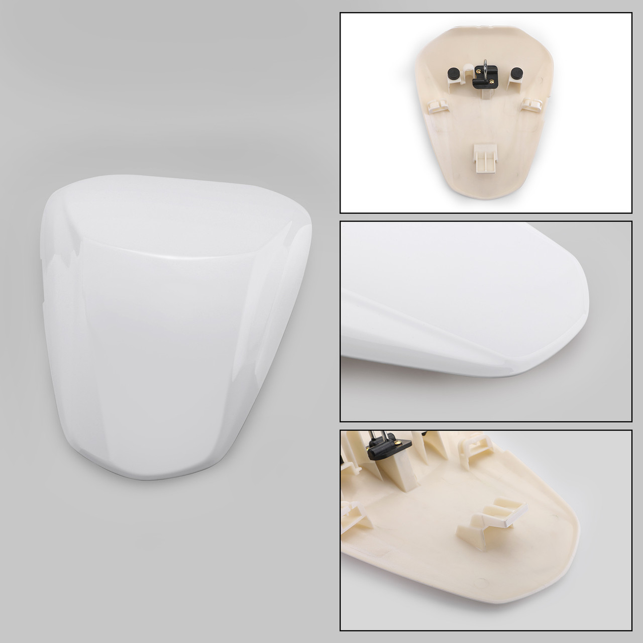 ABS plastic Rear Seat Fairing Cover Cowl For Suzuki GSXS1000 1000F 15-20 White