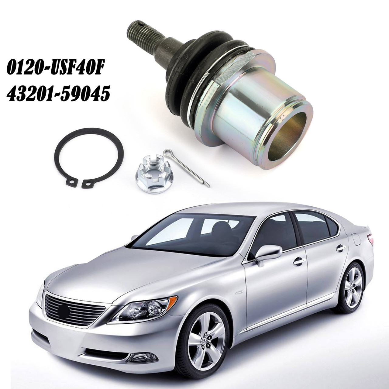 MOOG Ball Joint Front Right Forward Lower For 07-16 Lexus AWD LS460