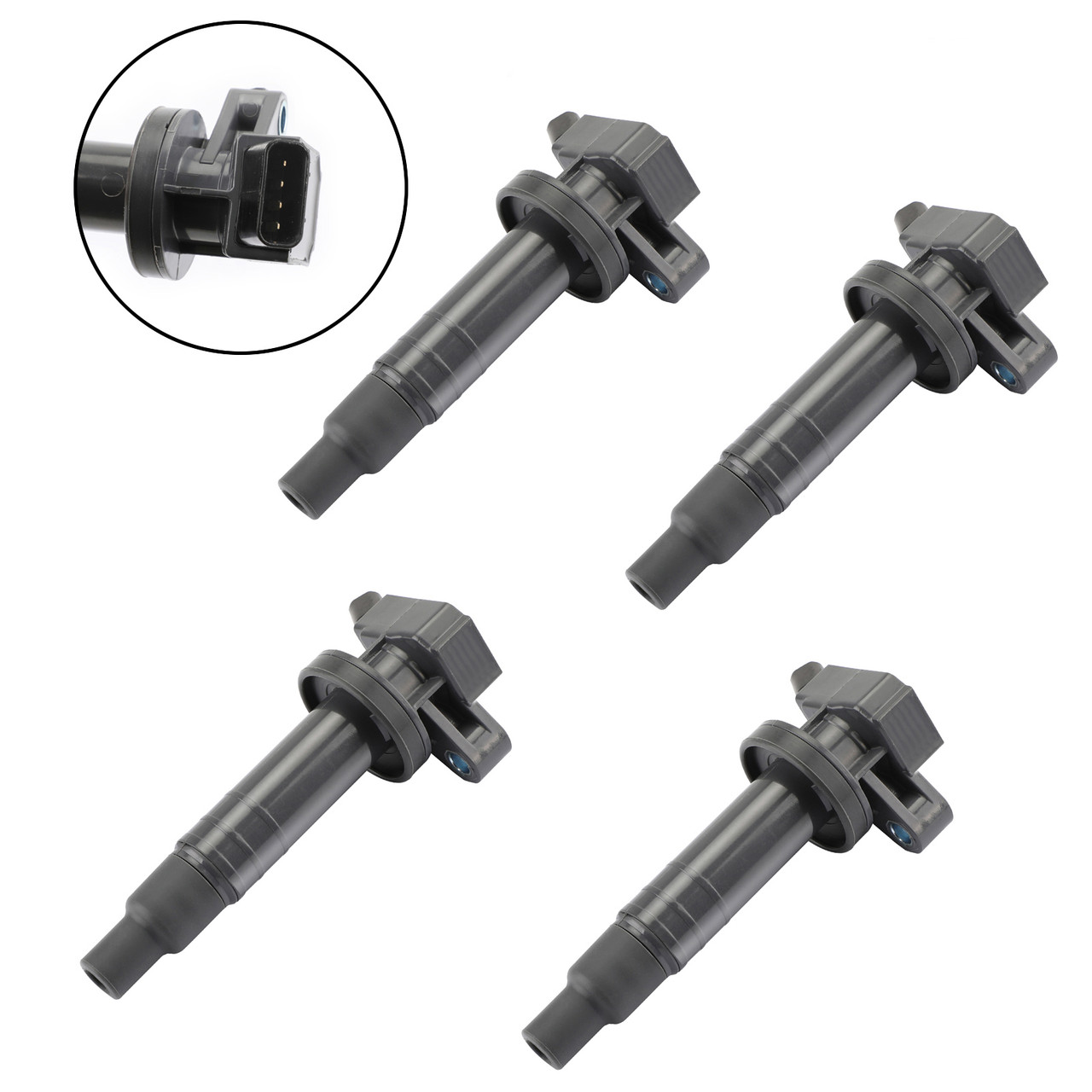 4X Ignition Coil 90919-02239 For Toyota Celica 00-05 Corolla 99-08 Matrix 03-08 MR2 Spyder 00-05