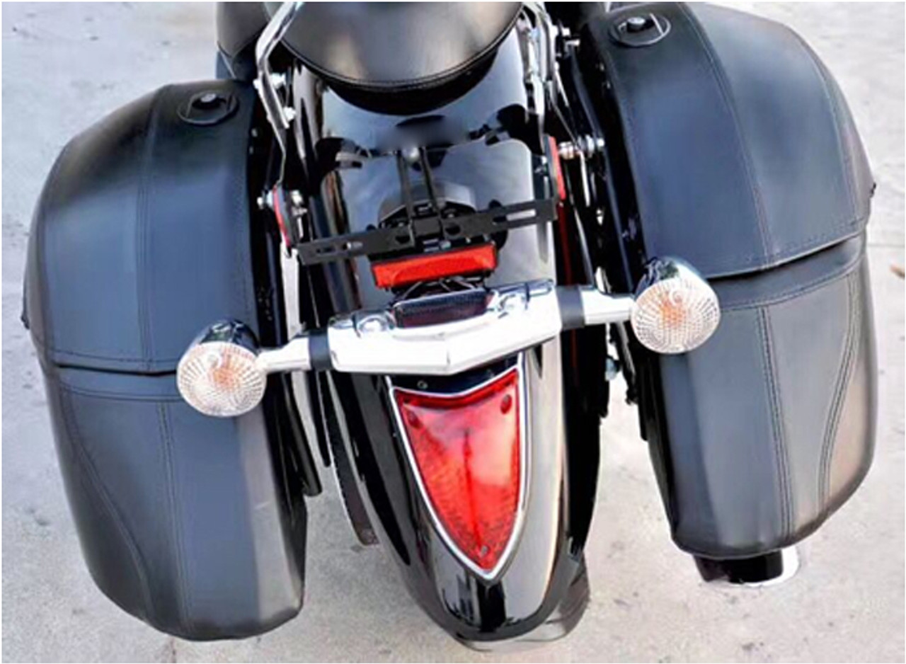 universal hard saddlebags for motorcycles