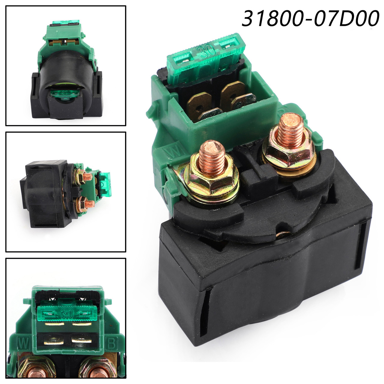 Starter Relay Solenoid For SUZUKI LT-F500F LTF500F QUADRUNNER 500 4x4 98-02 Kawasaki KVF360 Prairie 360 03-06