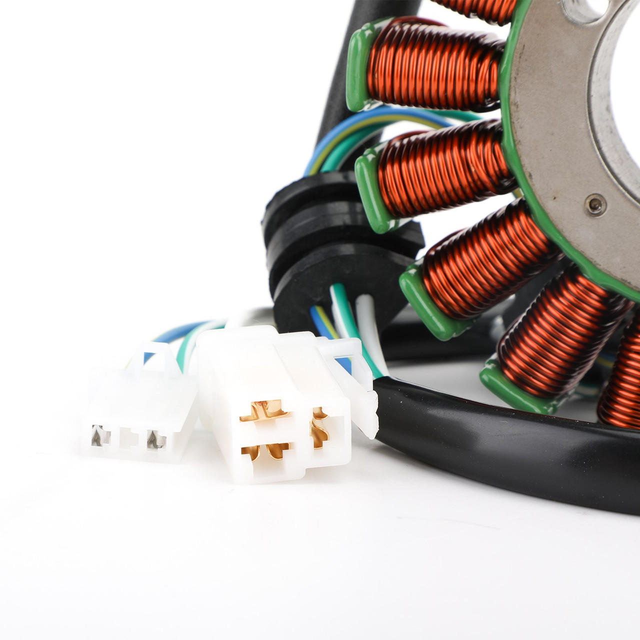 WOOSTAR Stator Magneto - 18 Spulen, 5-Draht | Ersatz Für YZF R25, R3, MT-03 (2019-2021) | Motorrad-Ersatzteil