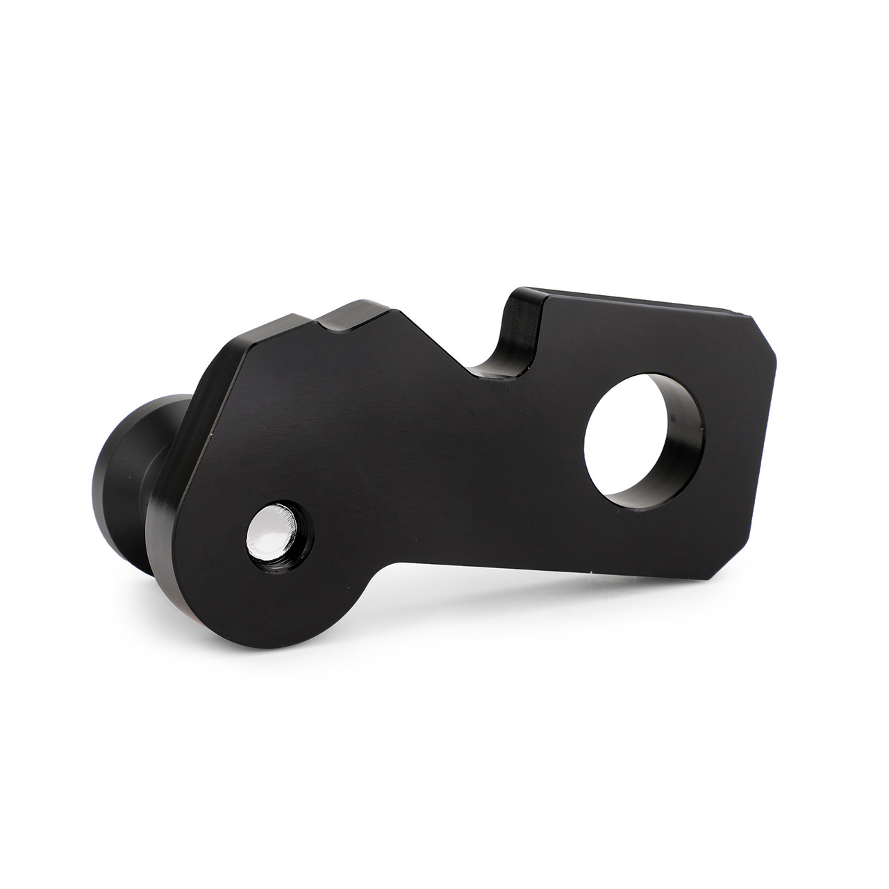 CNC Chain Adjuster Block With Stand Spool For Honda CB650F CBR650F 2014-2018 Titanium