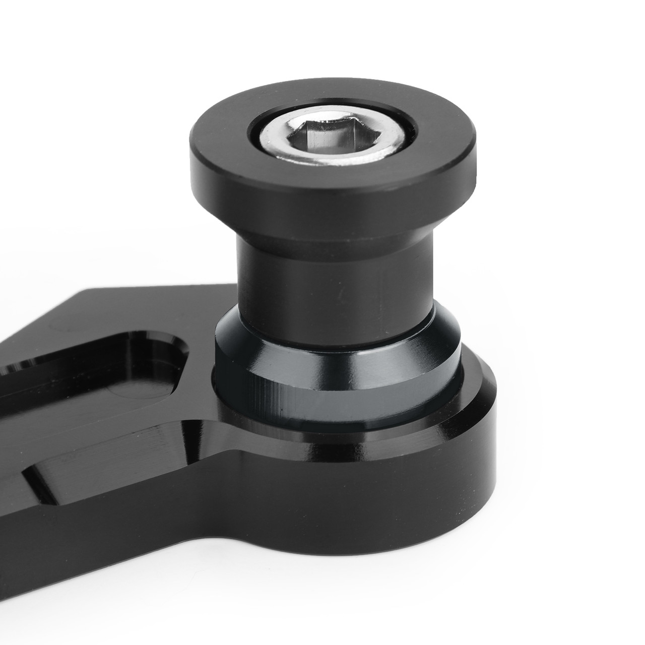 CNC Chain Adjuster Block With Stand Spool For Honda CB650F CBR650F 2014-2018 Titanium