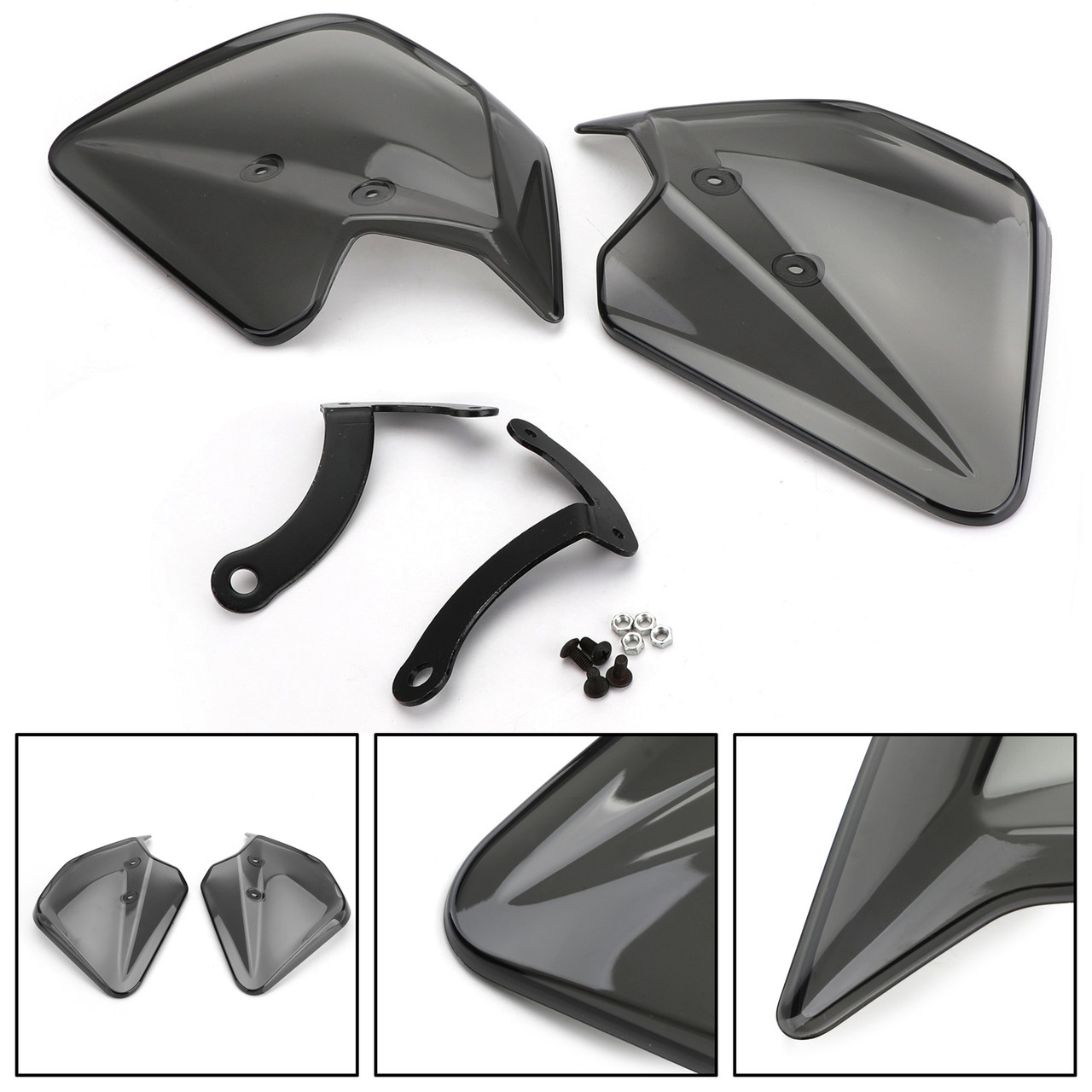 ABS Hand Guard Protector Wind Deflector For YAMAHA NMAX 125 155 XMAX 300 400 NVX Gray