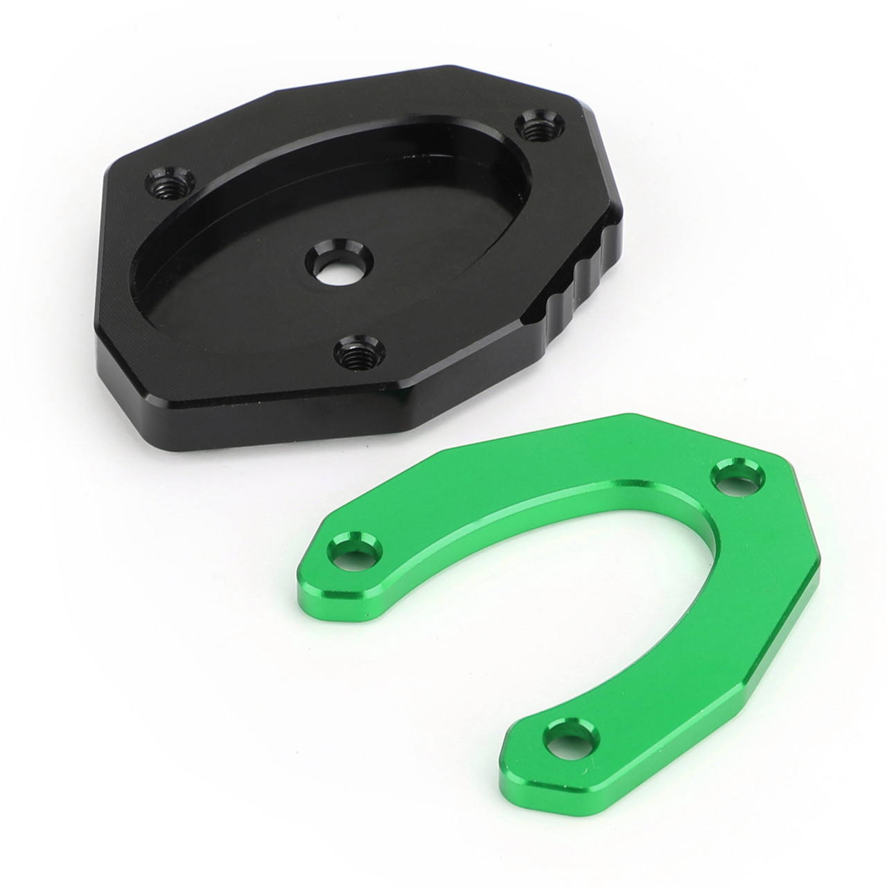 Side Stand Kickstand Pad Extension Plate For KAWASAKI Z900RS CAFE 18-19 Versys 1000 17-18 Green