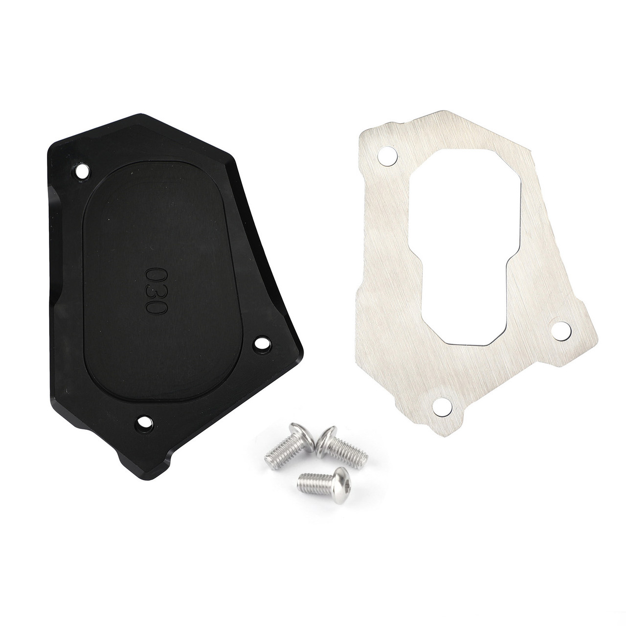 Kickstand Side Stand Extension Pad Plate For BMW R 1200GS LC R 1200GS LC Adventure 14-16 Black