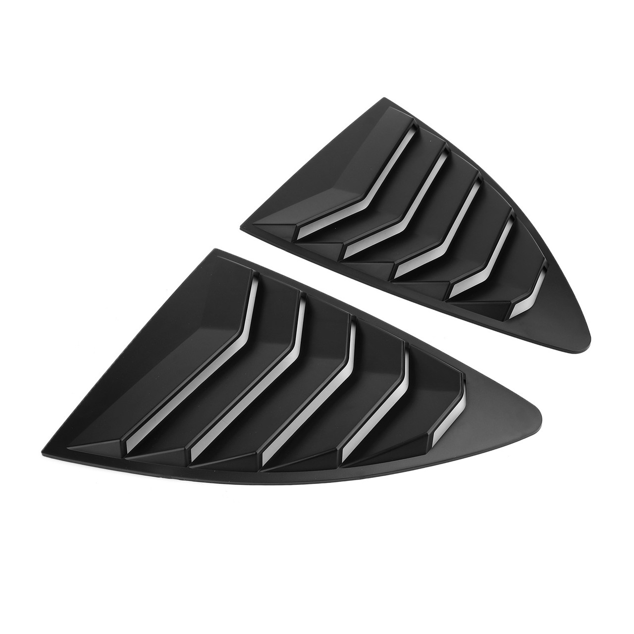 Side Window Louver For Scion FRS BRZ Toyota 86 GT86 AE86 13-18 Black