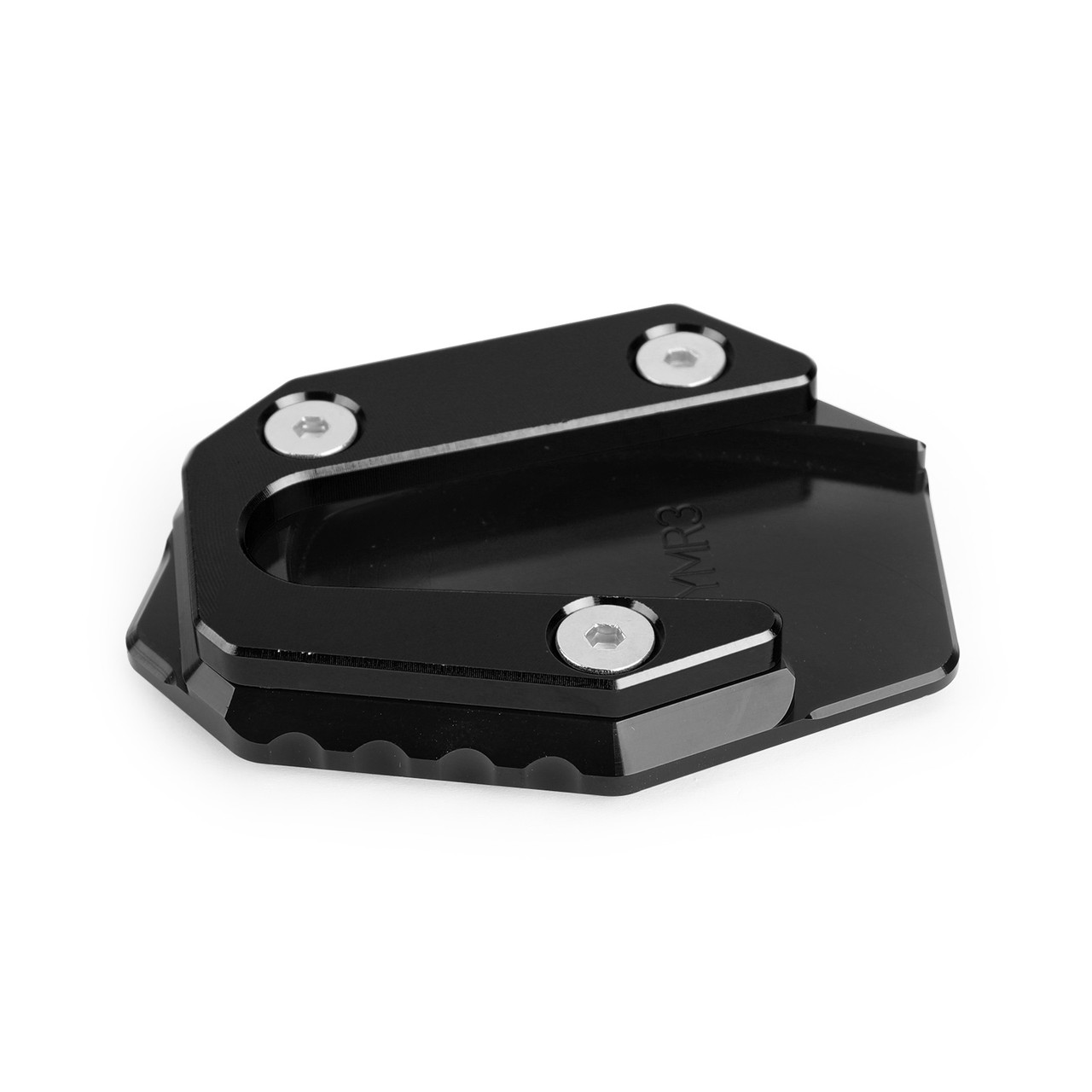 Side Stand Kickstand Enlarger Plate For YAMAHA YZF R25 R3 MT-25 MT-03 2014-2017 Black