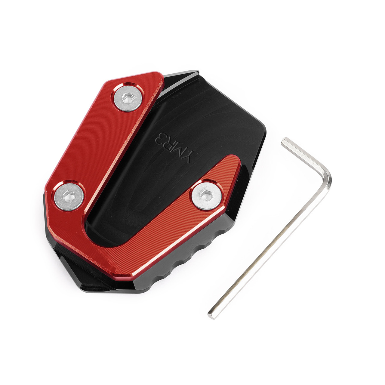 Side Stand Kickstand Enlarger Plate For YAMAHA YZF R25 R3 MT-25 MT-03 2014-2017 Red