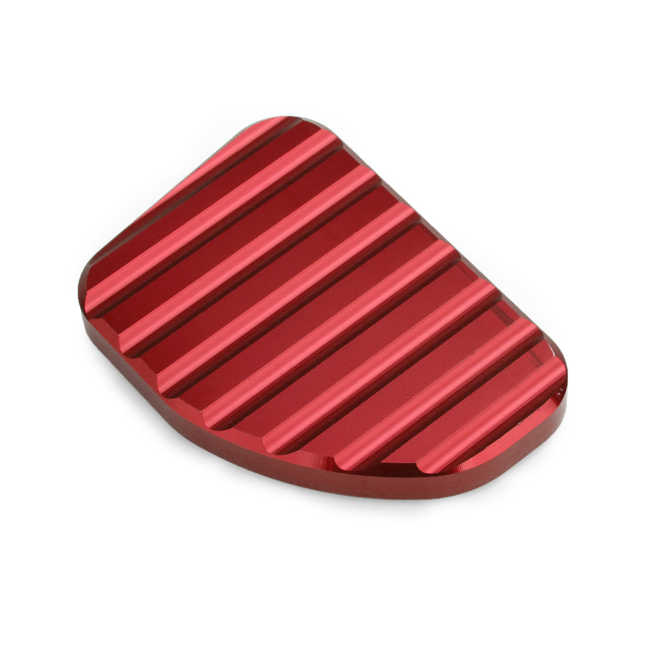 Kickstand Sidestand Extension Foot Plate Pad For Honda GoldWing GL1800 2010-2017 Red