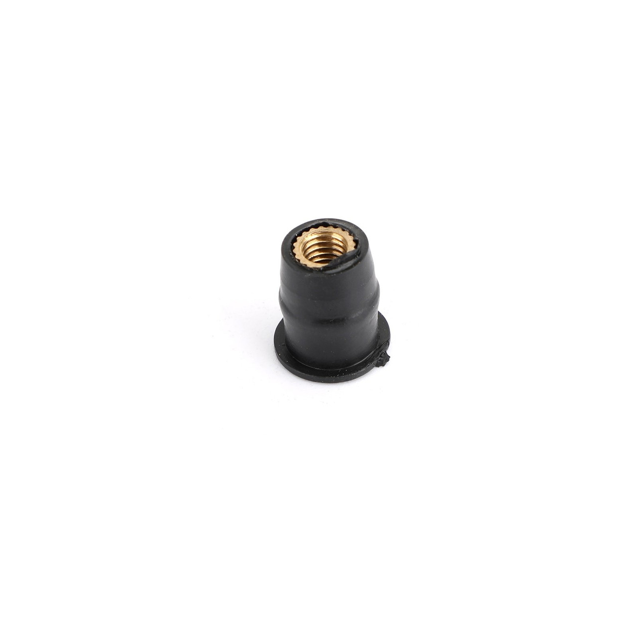 50 Quantity 10-32 M5 Rubber Well Nut Windscreen & Fairing 3/8 Wellnuts-5mm